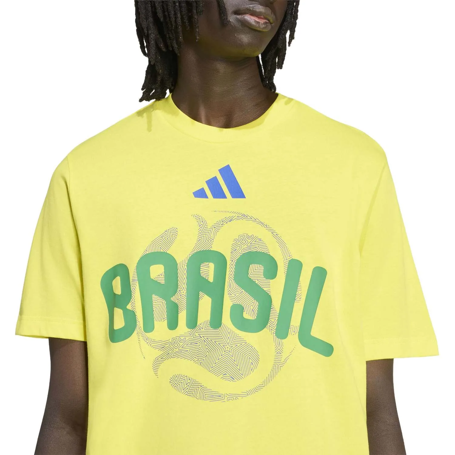 adidas Fifa Dünya Kupası 26 Brezilya Tişörtü JZ8923 - Görsel 4