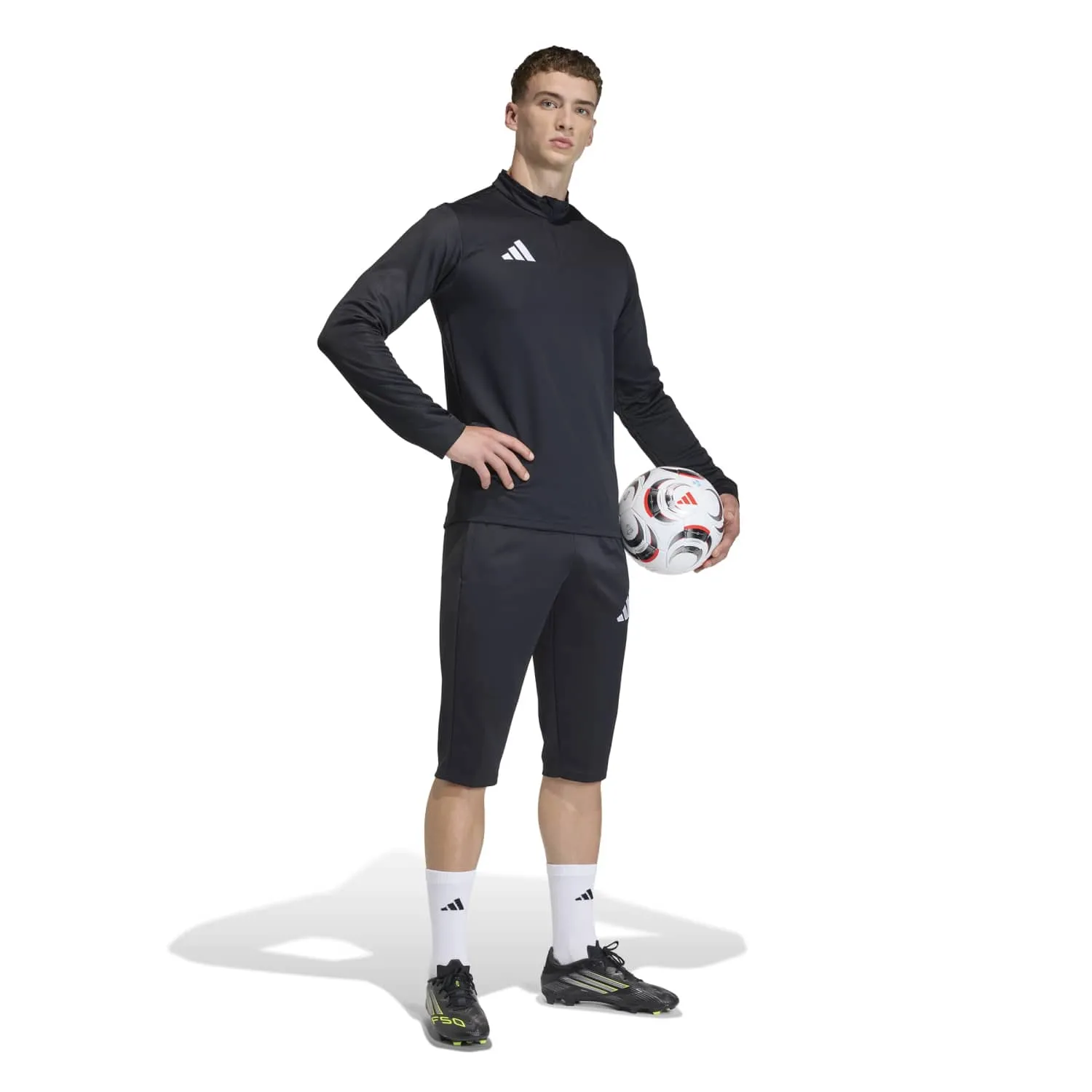 adidas Erkek Entrada26 Yarım Eşofman Altı JZ9132 - Görsel 6