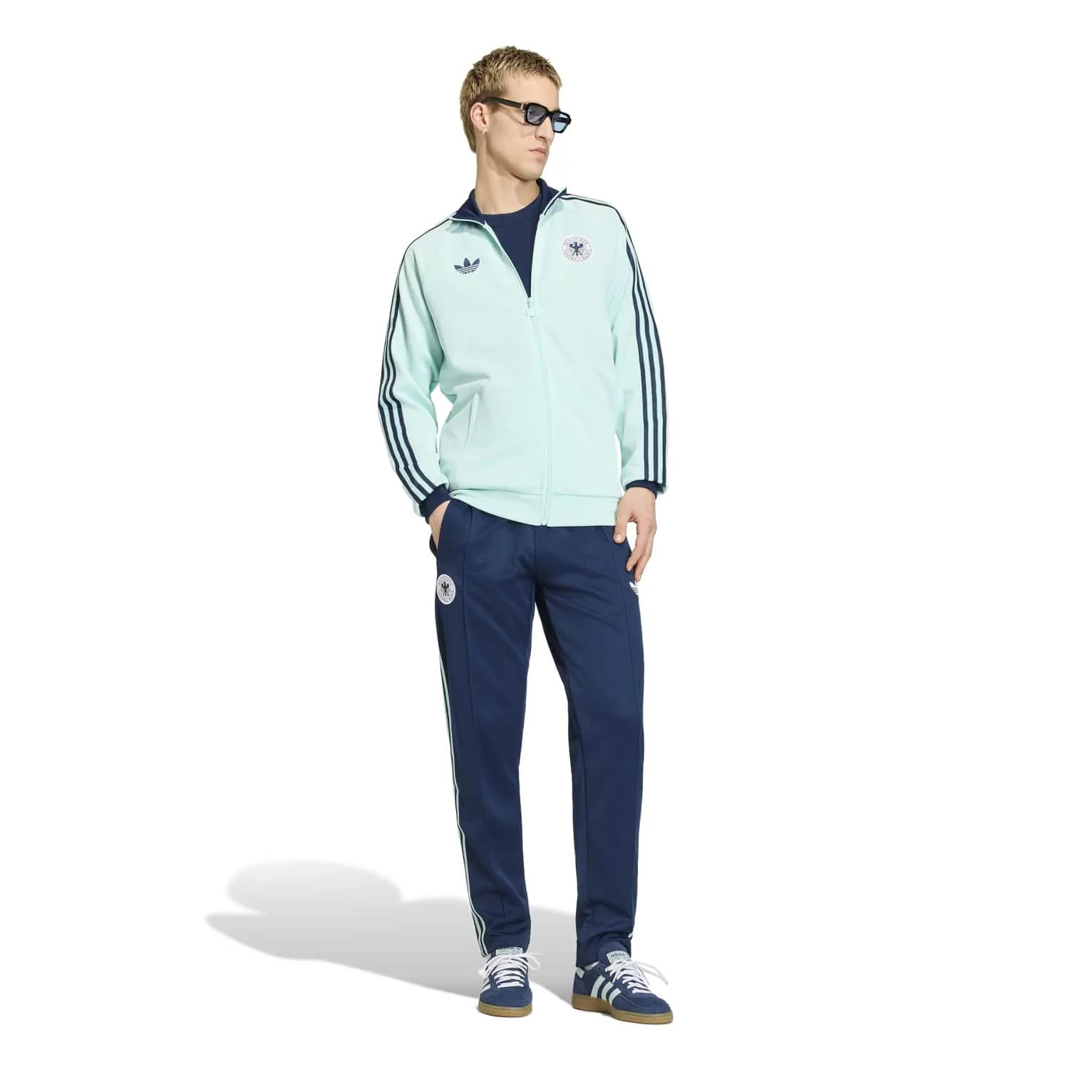 adidas Erkek Almanya Originals Lacivert Eşofman Altı JZ9341 - Görsel 2