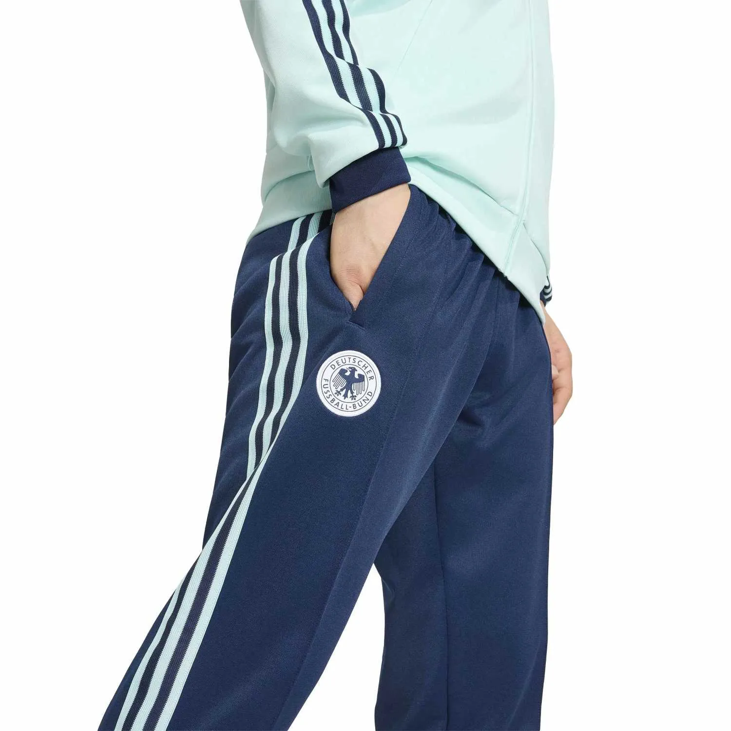 adidas Erkek Almanya Originals Lacivert Eşofman Altı JZ9341 - Görsel 4