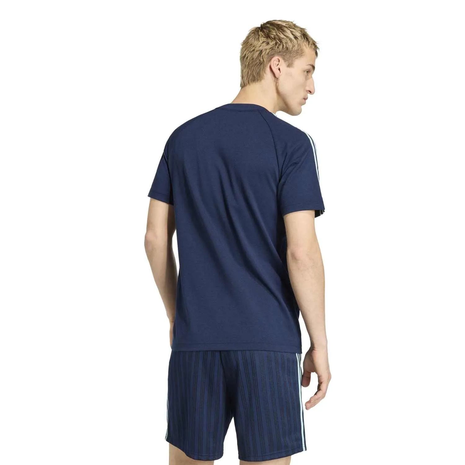 adidas Erkek Almanya Originals Mavi Tişört JZ9342 - Görsel 5