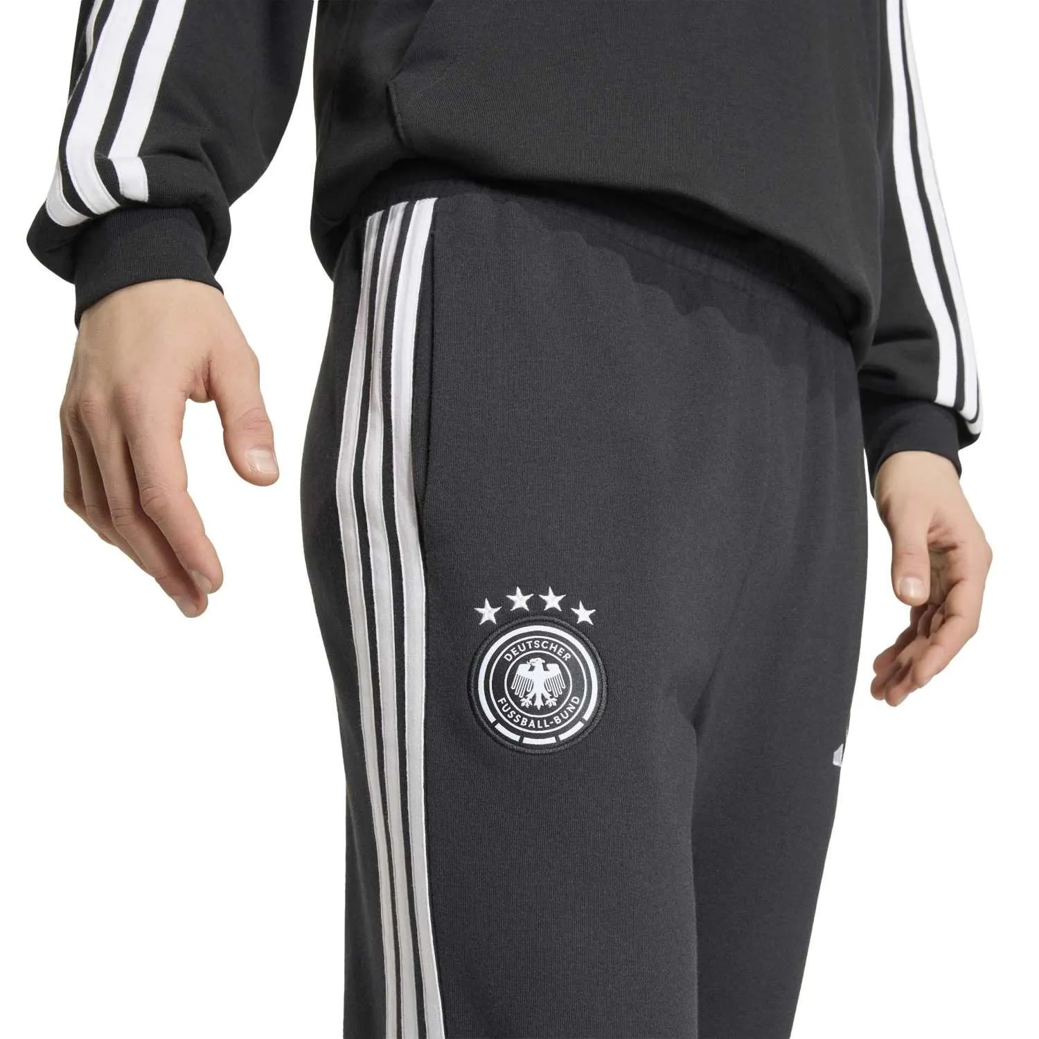 adidas Erkek Dfb Dna Pnt Eşofman Altı JZ9349 - Görsel 3