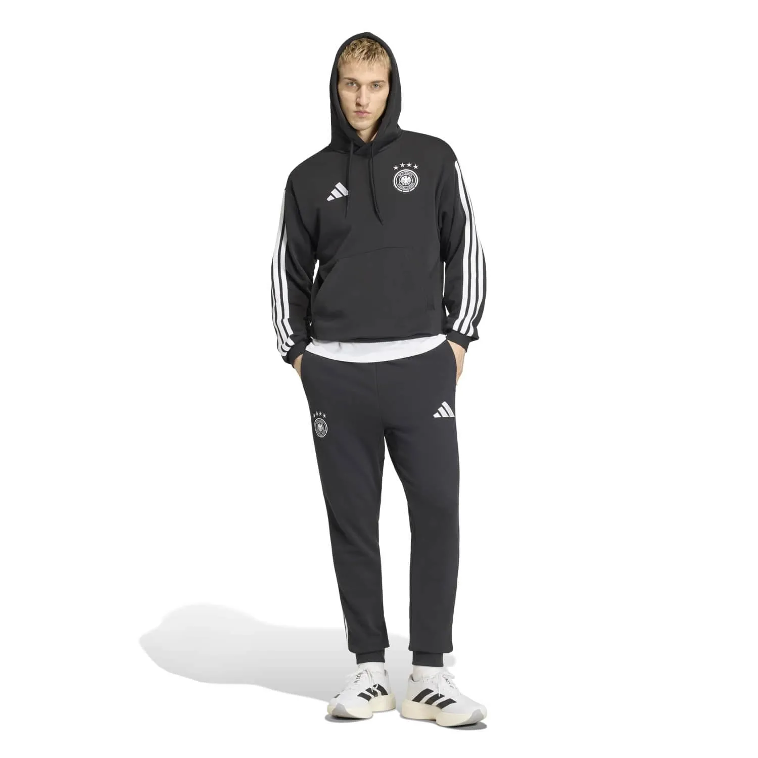 adidas Erkek Dfb Dna Pnt Eşofman Altı JZ9349 - Görsel 4