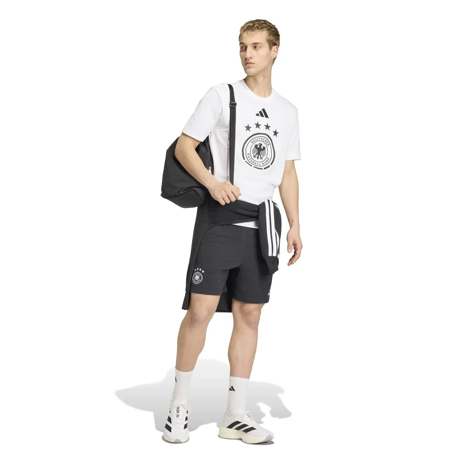 adidas Erkek DFB DNA Antreman Şortu JZ9353 - Görsel 2