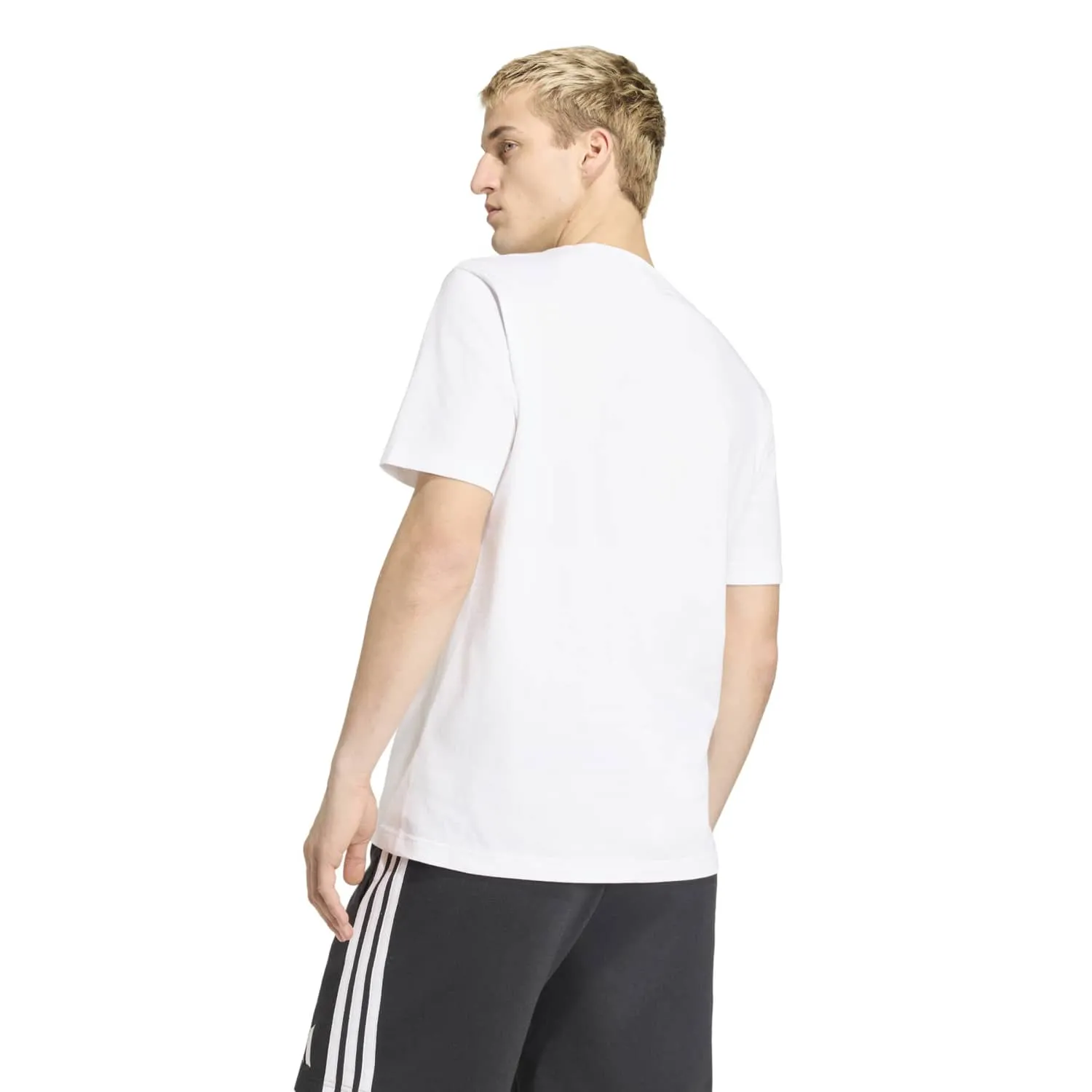 adidas Almanya DNA Erkek Beyaz Tişört JZ9355 - Görsel 5