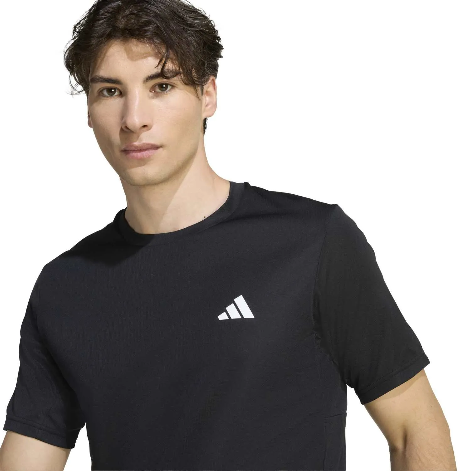 adidas Erkek Workout Essentials Siyah Tişört KA3569 - Görsel 3