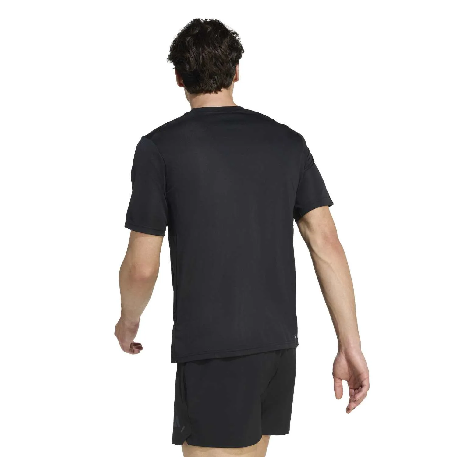 adidas Erkek Workout Essentials Siyah Tişört KA3569 - Görsel 5