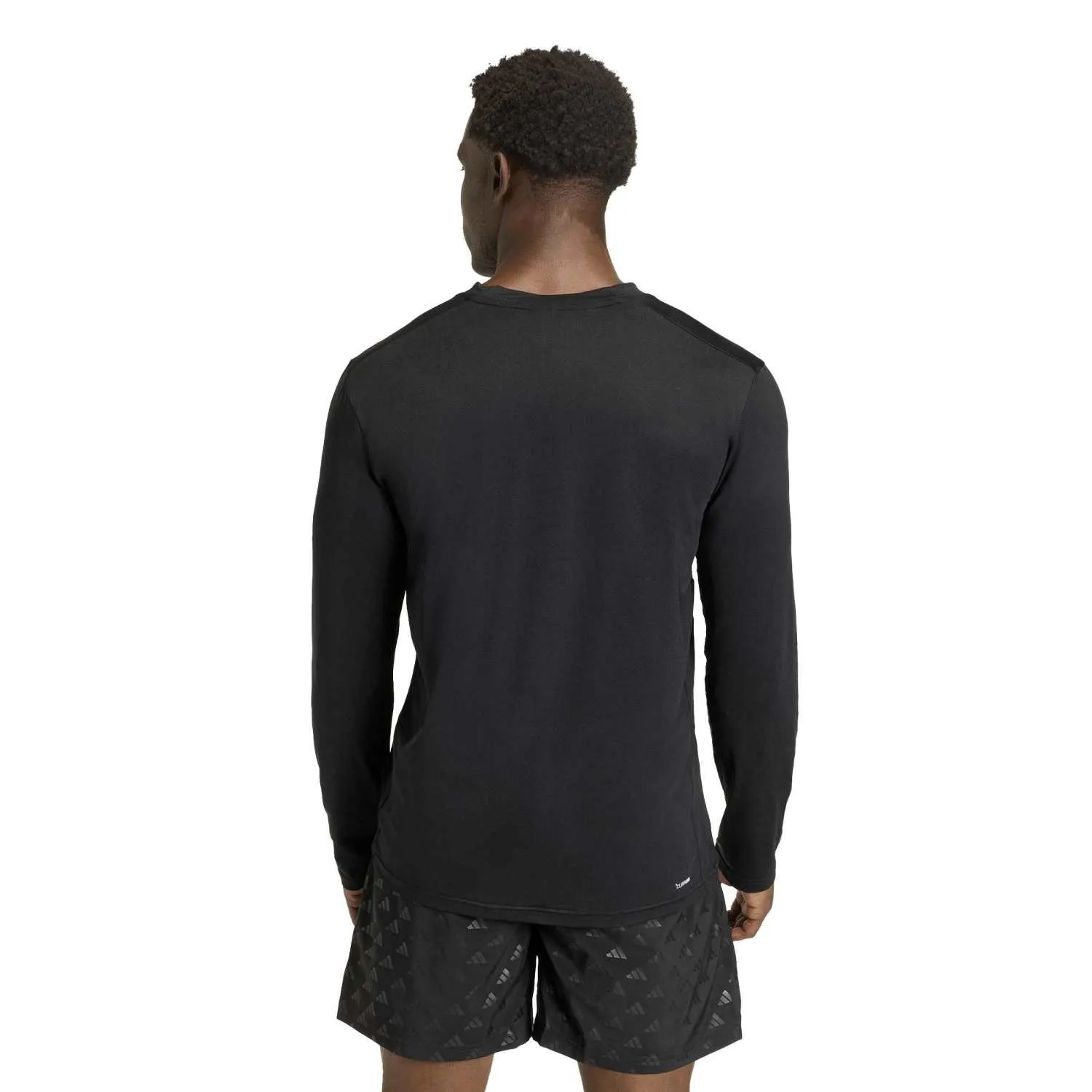 adidas Erkek Workout Essentials Uzun Kollu Siyah Tişört KA5523 - Görsel 5