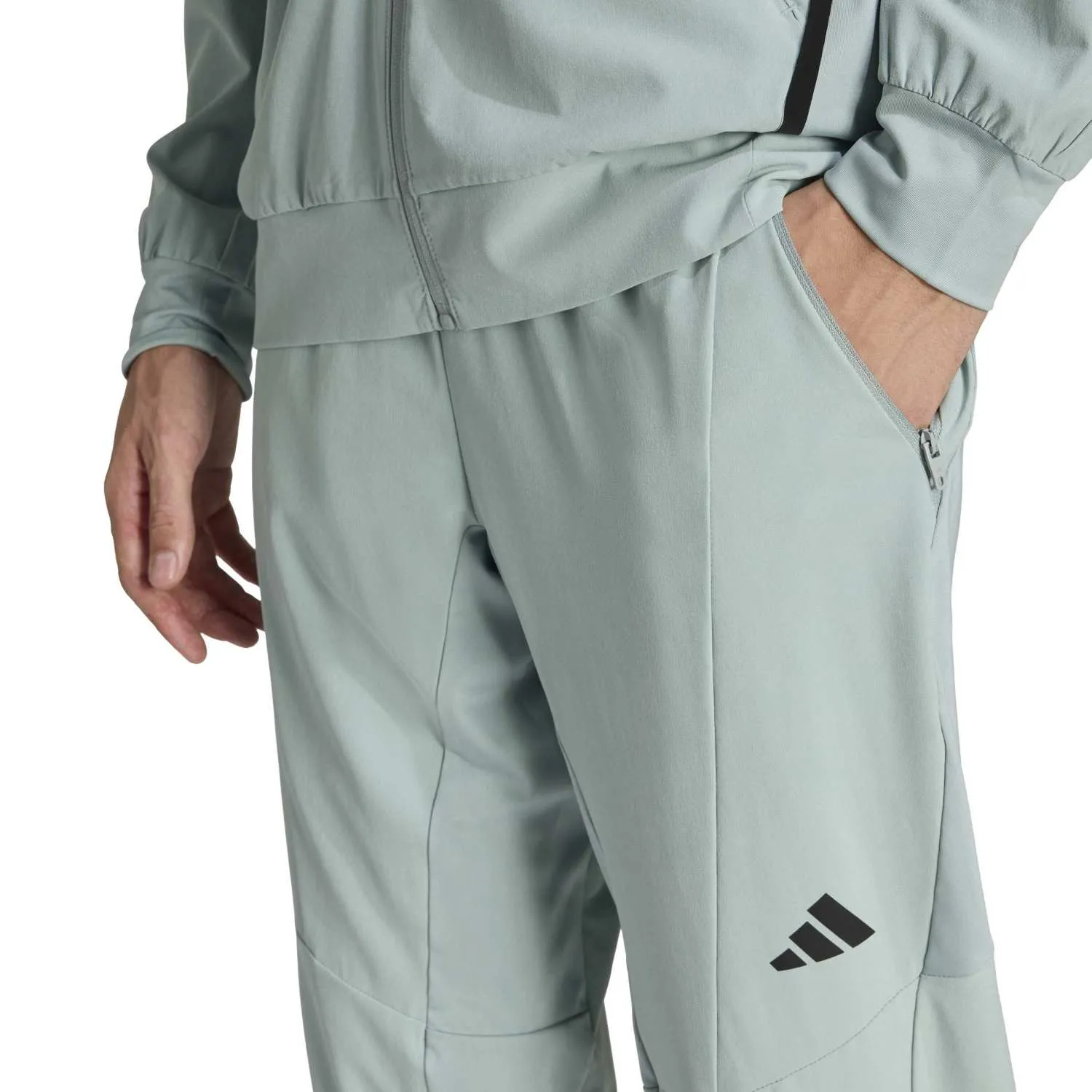 adidas D4T Workout Erkek Yeşil Eşofman Altı KA7243 - Görsel 3