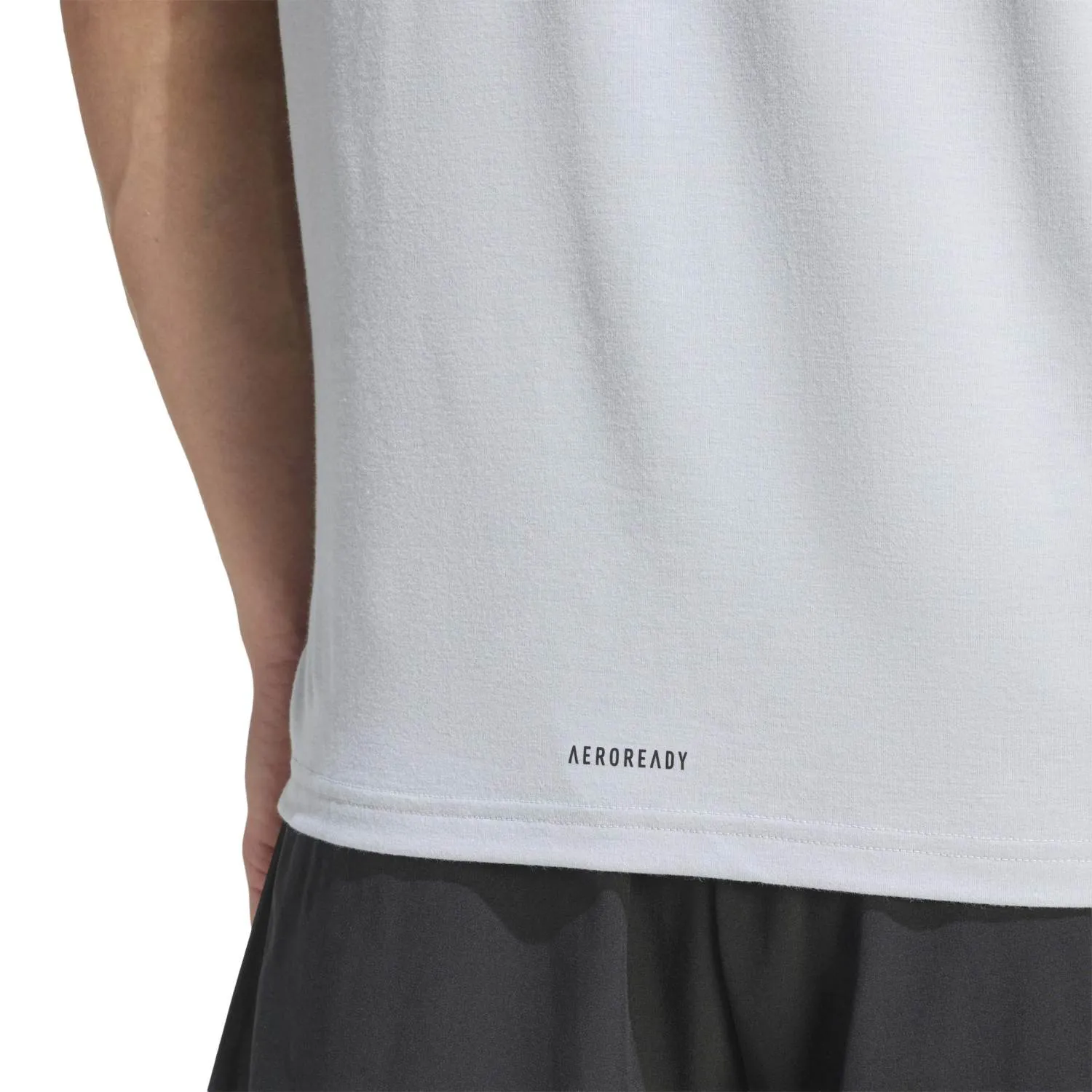 adidas Erkek Gri T-shirt D4T TEE KA7287 - Görsel 3