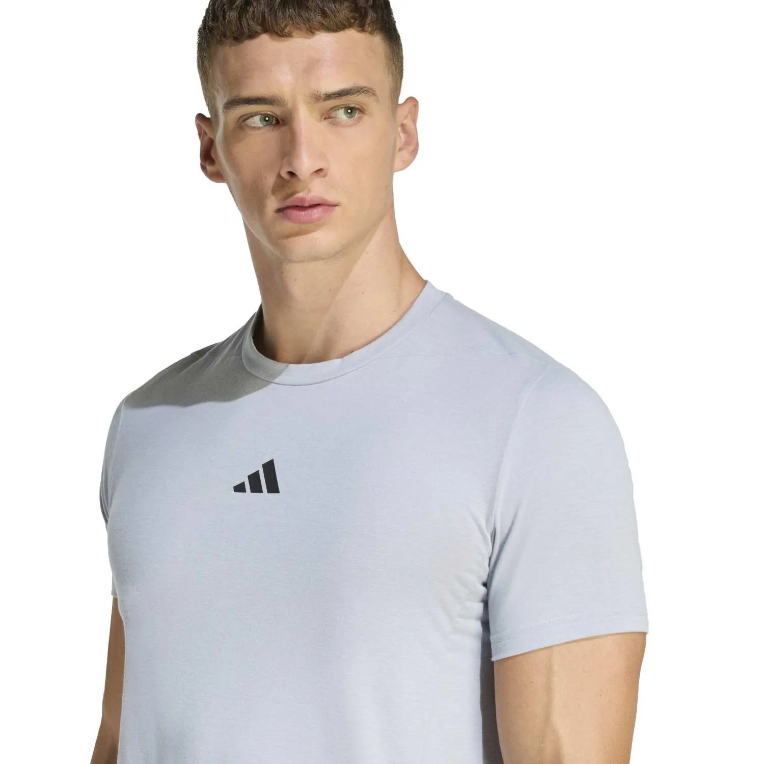 adidas Erkek Gri T-shirt D4T TEE KA7287 - Görsel 4