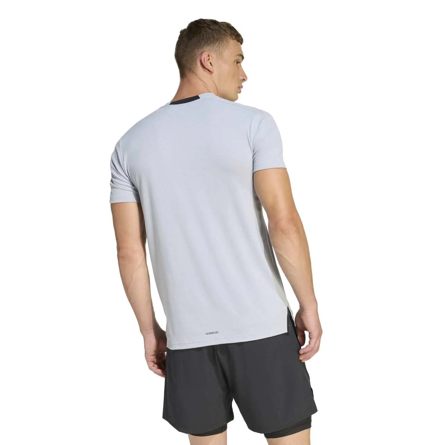 adidas Erkek Gri T-shirt D4T TEE KA7287 - Görsel 5