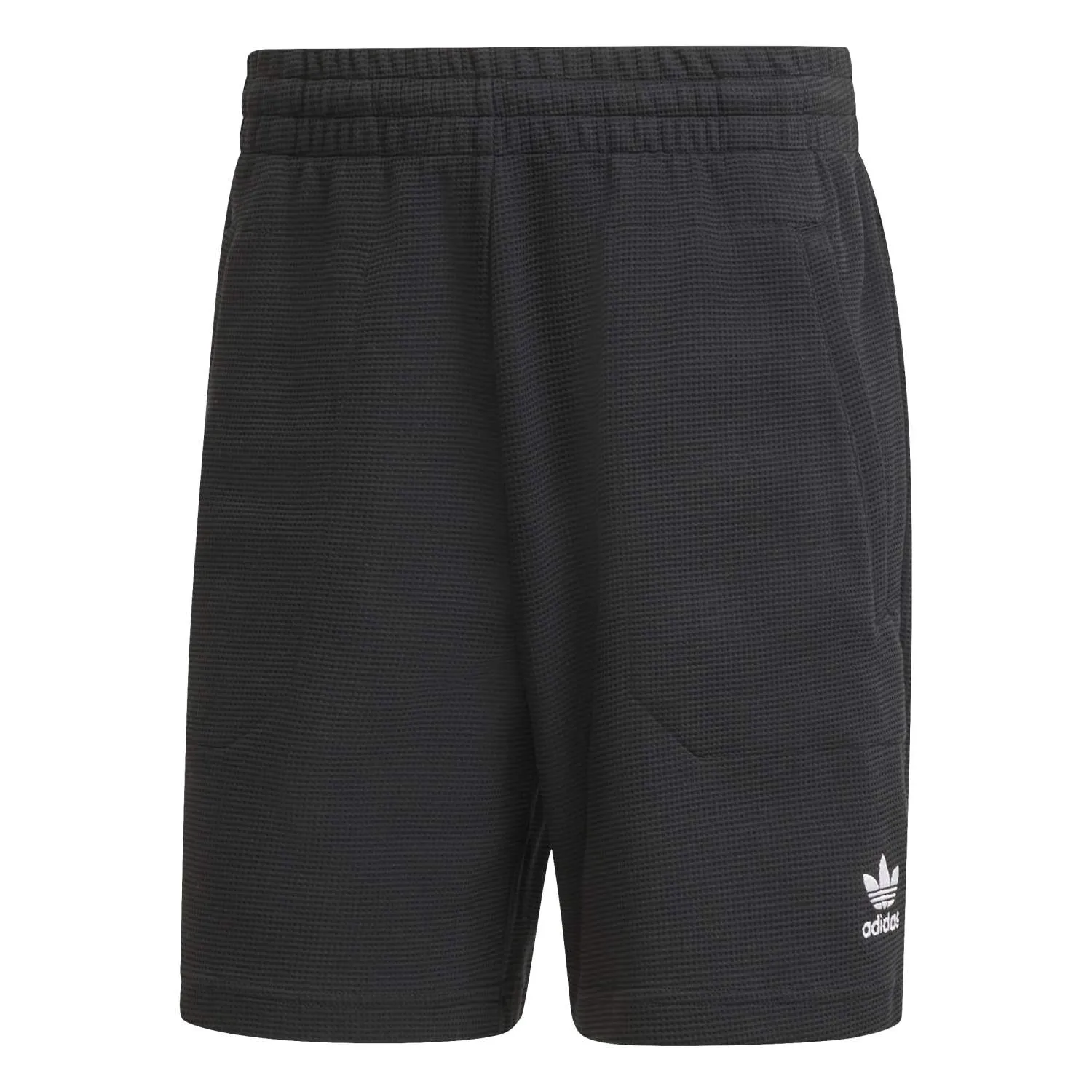 adidas Erkek Essential Trefoil Waffle Siyah Şort KA7764 - Görsel 1
