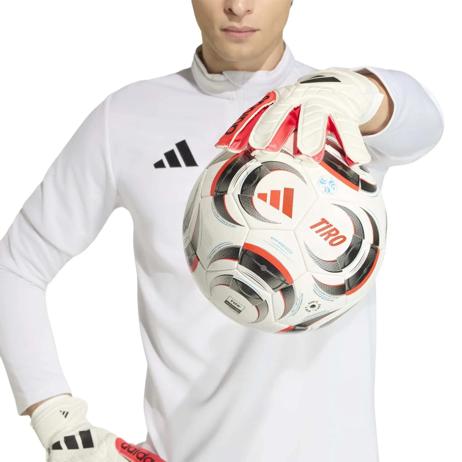 adidas COPA GLOVE CLUB Beyaz Kaleci Eldiveni KA7804 - Görsel 3
