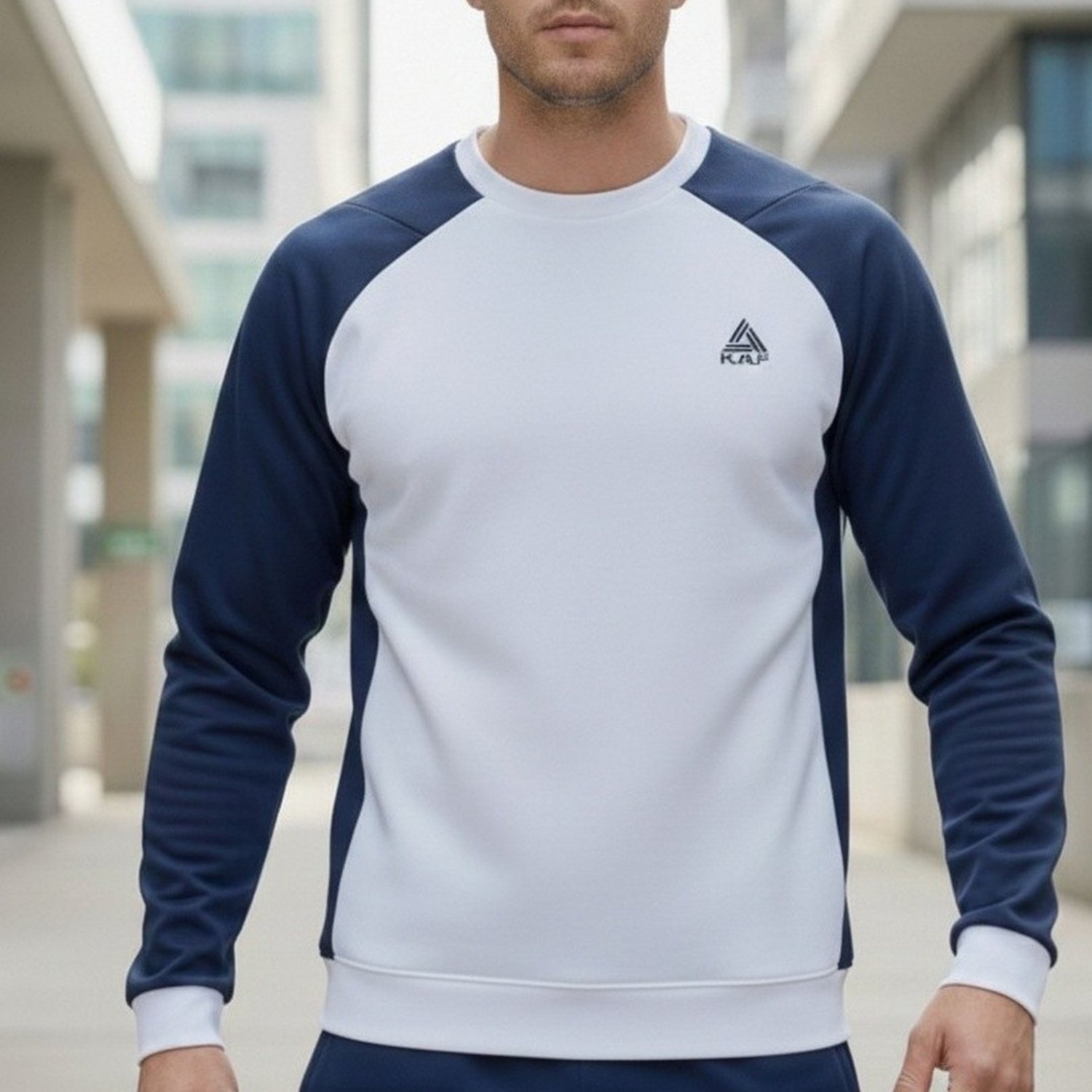 Kapspor Erkek Beyaz Sweatshirt KAP-00072