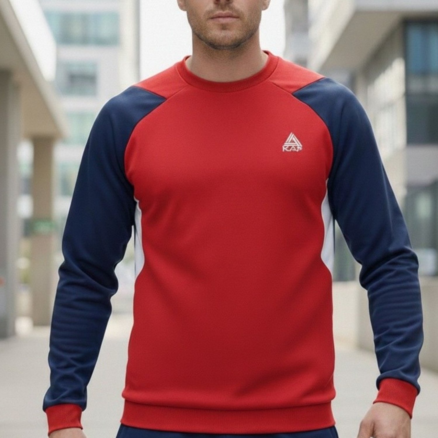 Kapspor Erkek Kırmızı Sweatshirt KAP-00073