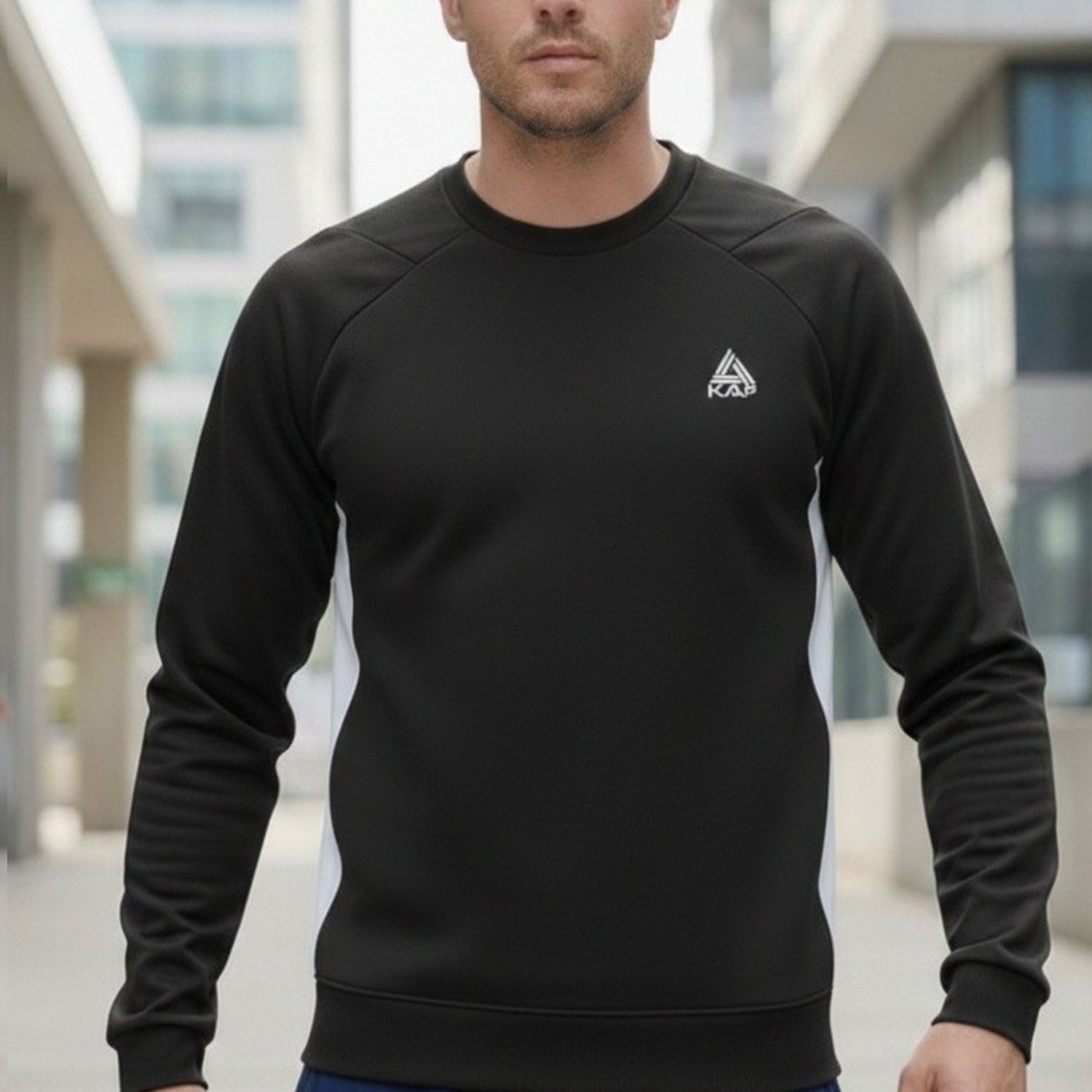 Kapspor Erkek Siyah Sweatshirt KAP-00075