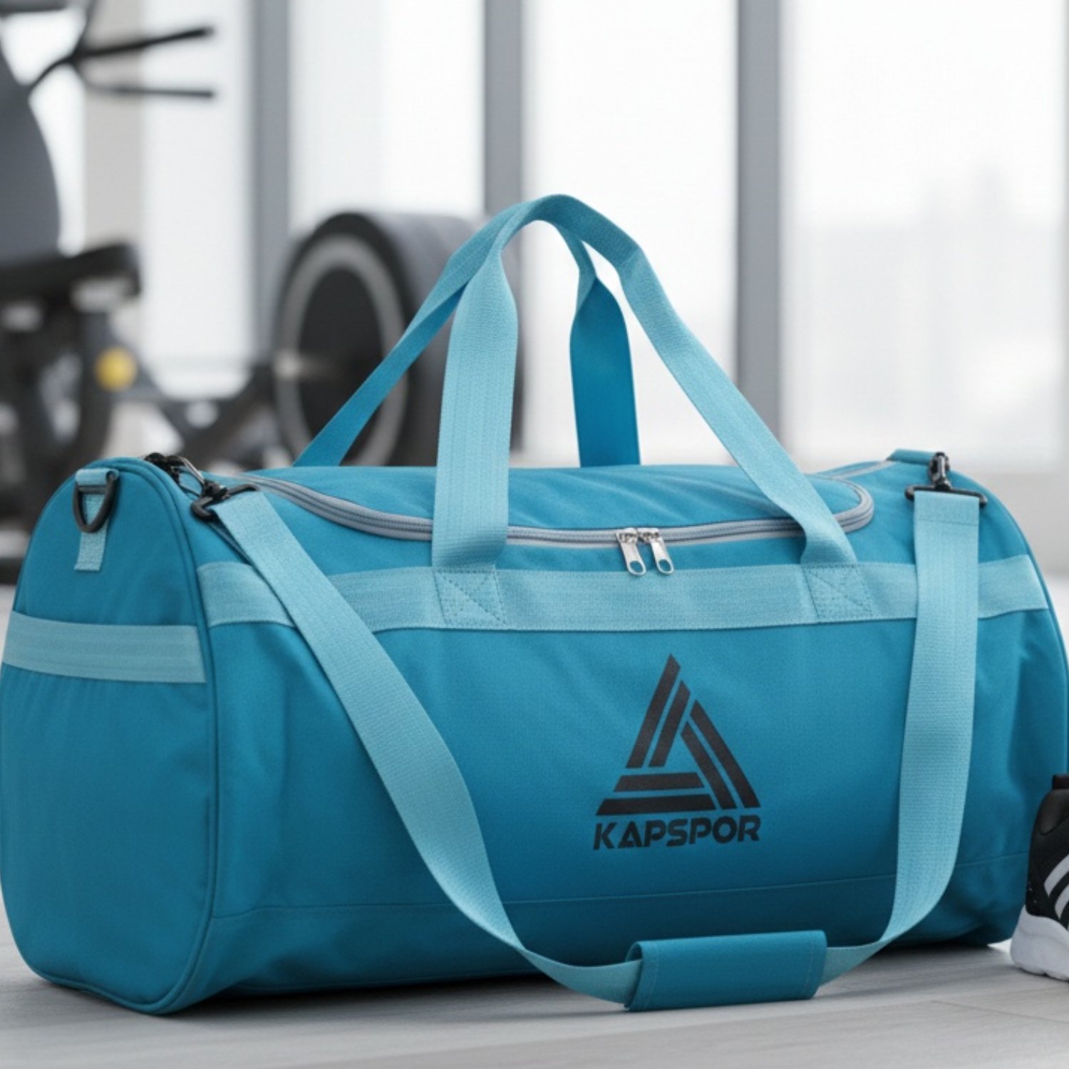 Kapspor Unisex Turkuaz Spor Çantası KAP-00167