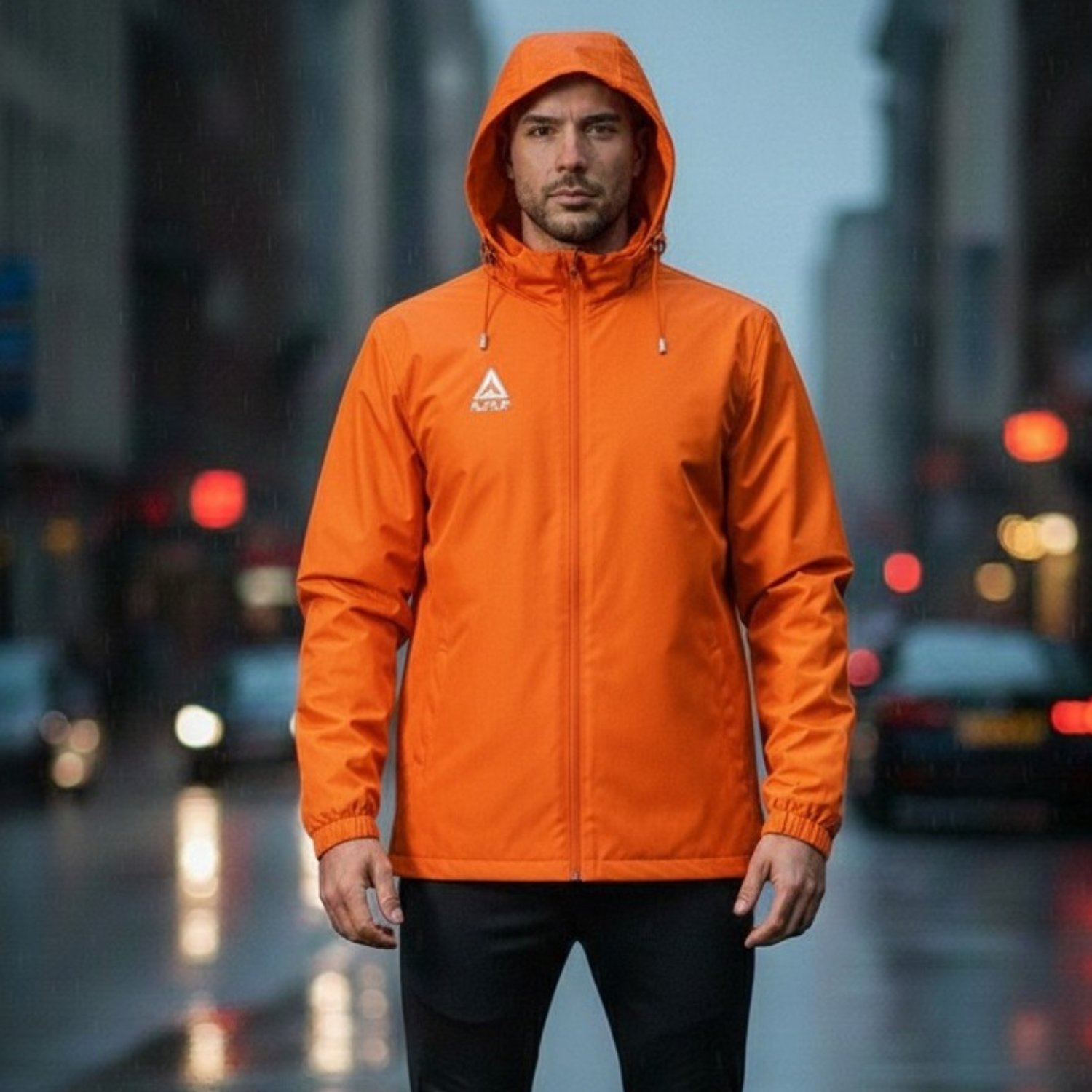 Kapspor Erkek Turuncu Yağmurluk KAP-00208