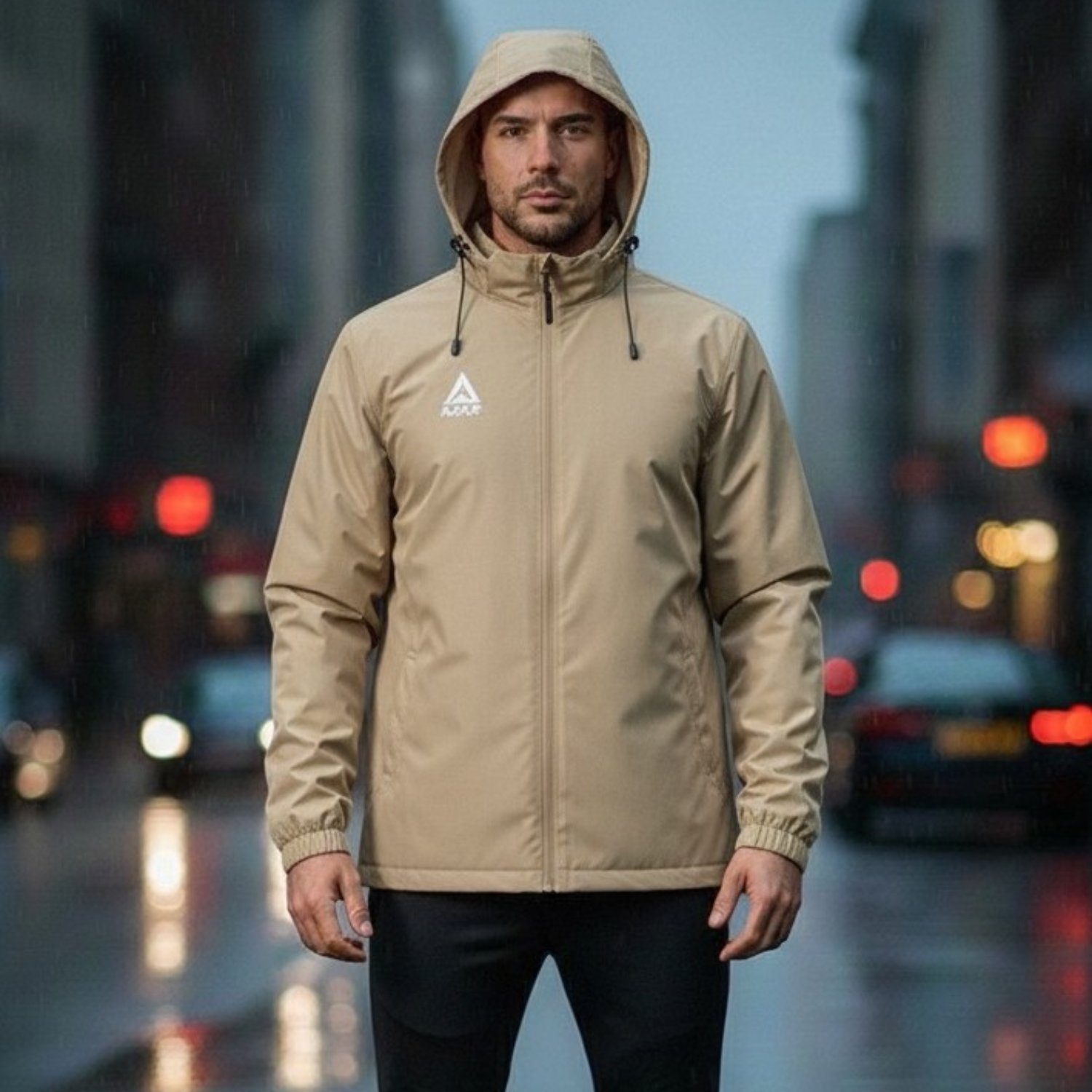 Kapspor Erkek Bej Yağmurluk KAP-00209