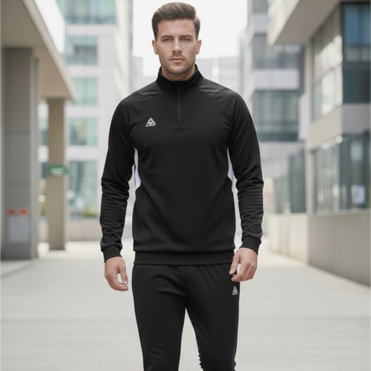 Kapspor Erkek Siyah Eşofman Takımı KAP-00238