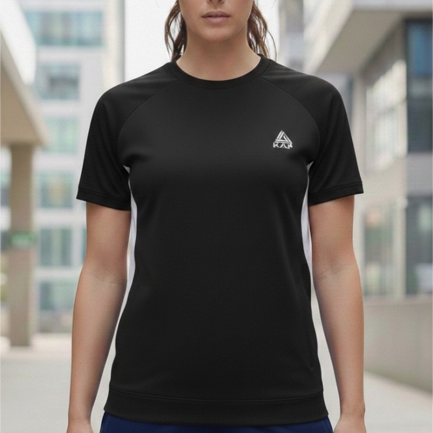 Kapspor Unisex Siyah Tişört KAP-00276