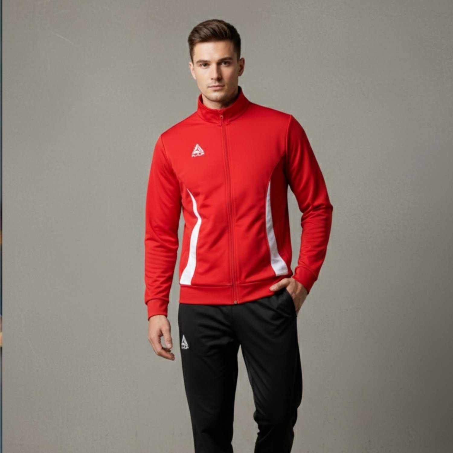 Kapspor Erkek Kırmızı Eşofman Takımı KAP-00281