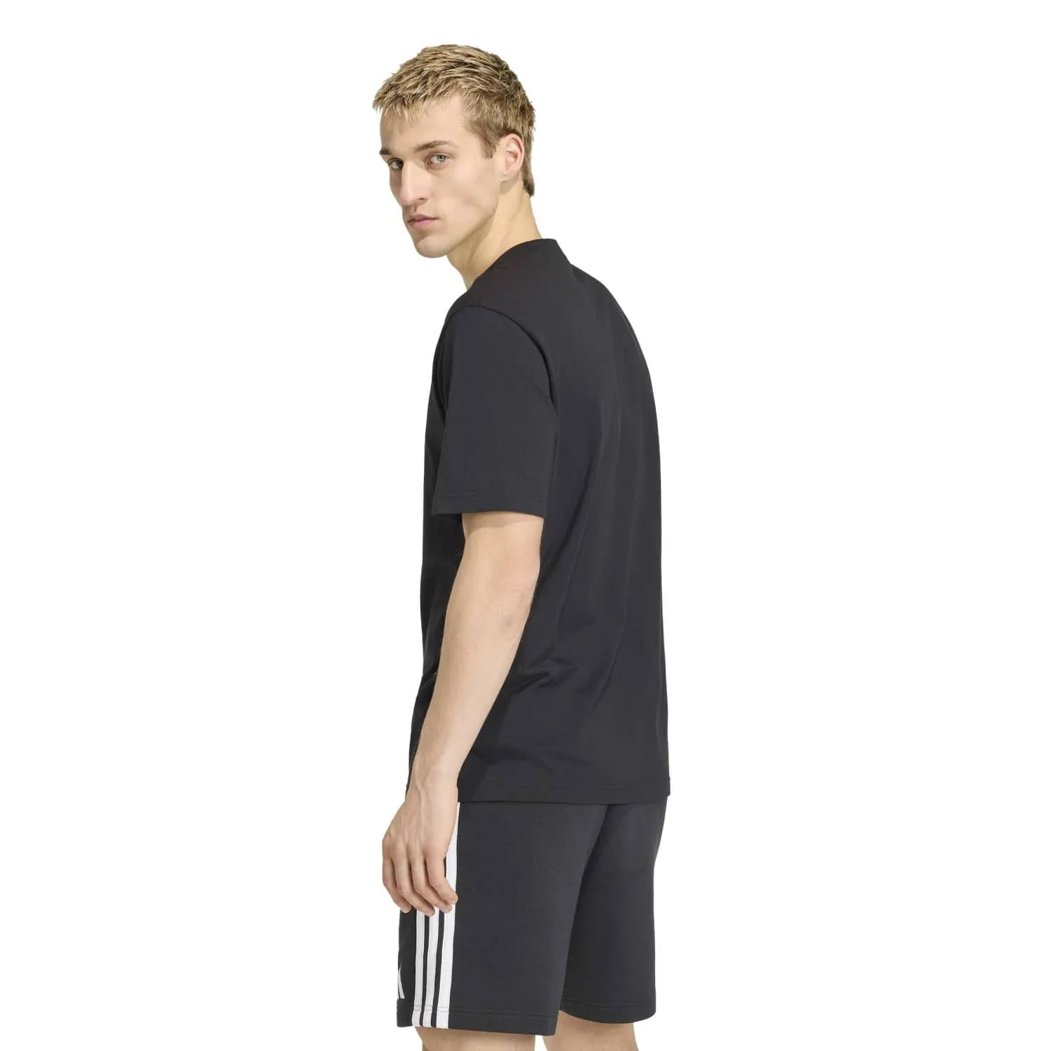 adidas Almanya DNA Graphic Erkek Siyah Tişört KB4404 - Görsel 5