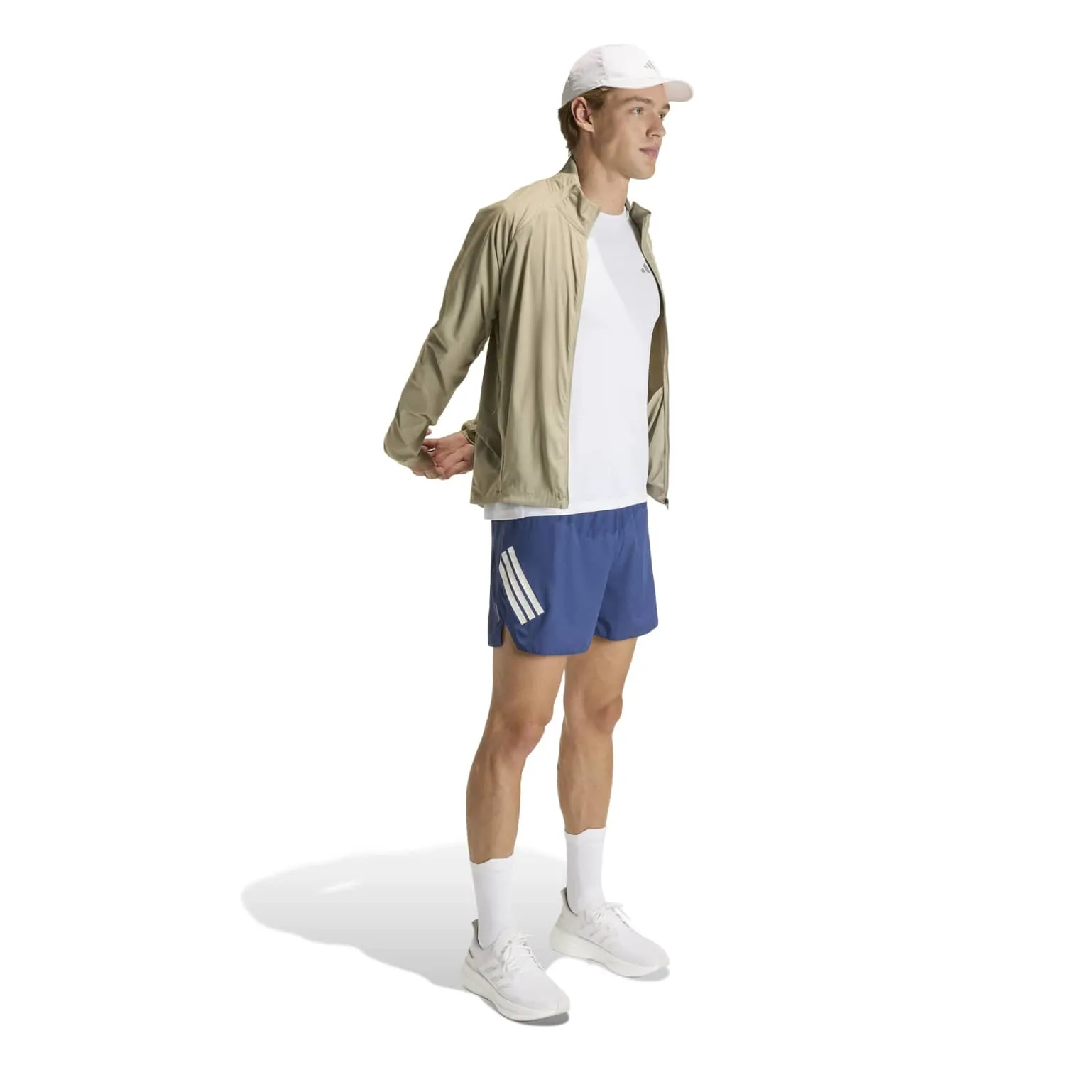 adidas Erkek Running Essential Beyaz Tişört KB5960 - Görsel 4