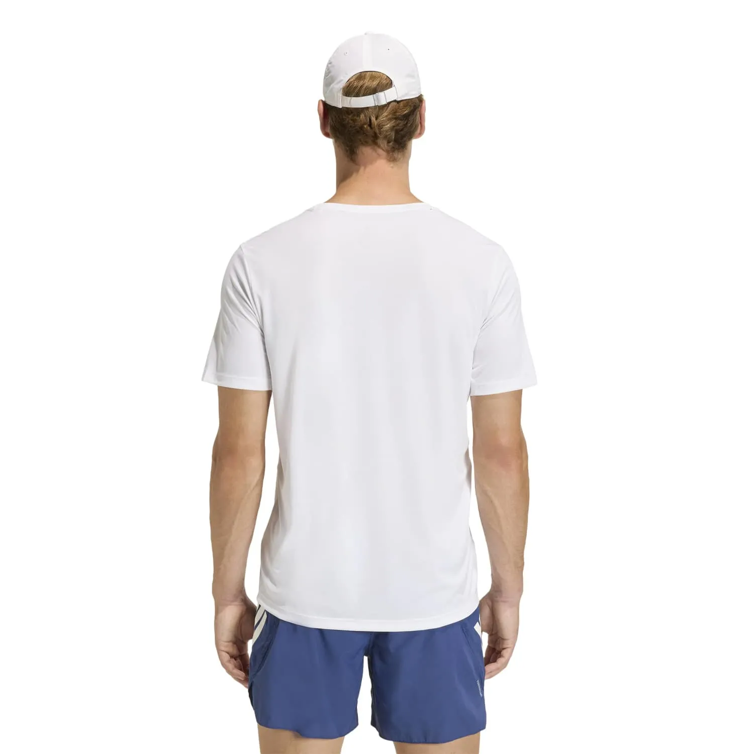 adidas Erkek Running Essential Beyaz Tişört KB5960 - Görsel 5
