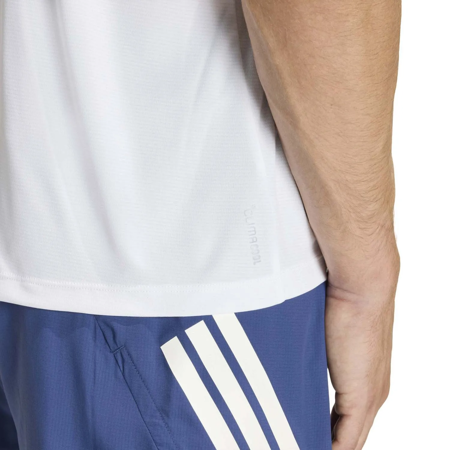 adidas Erkek Running Essential Beyaz Tişört KB5960 - Görsel 6
