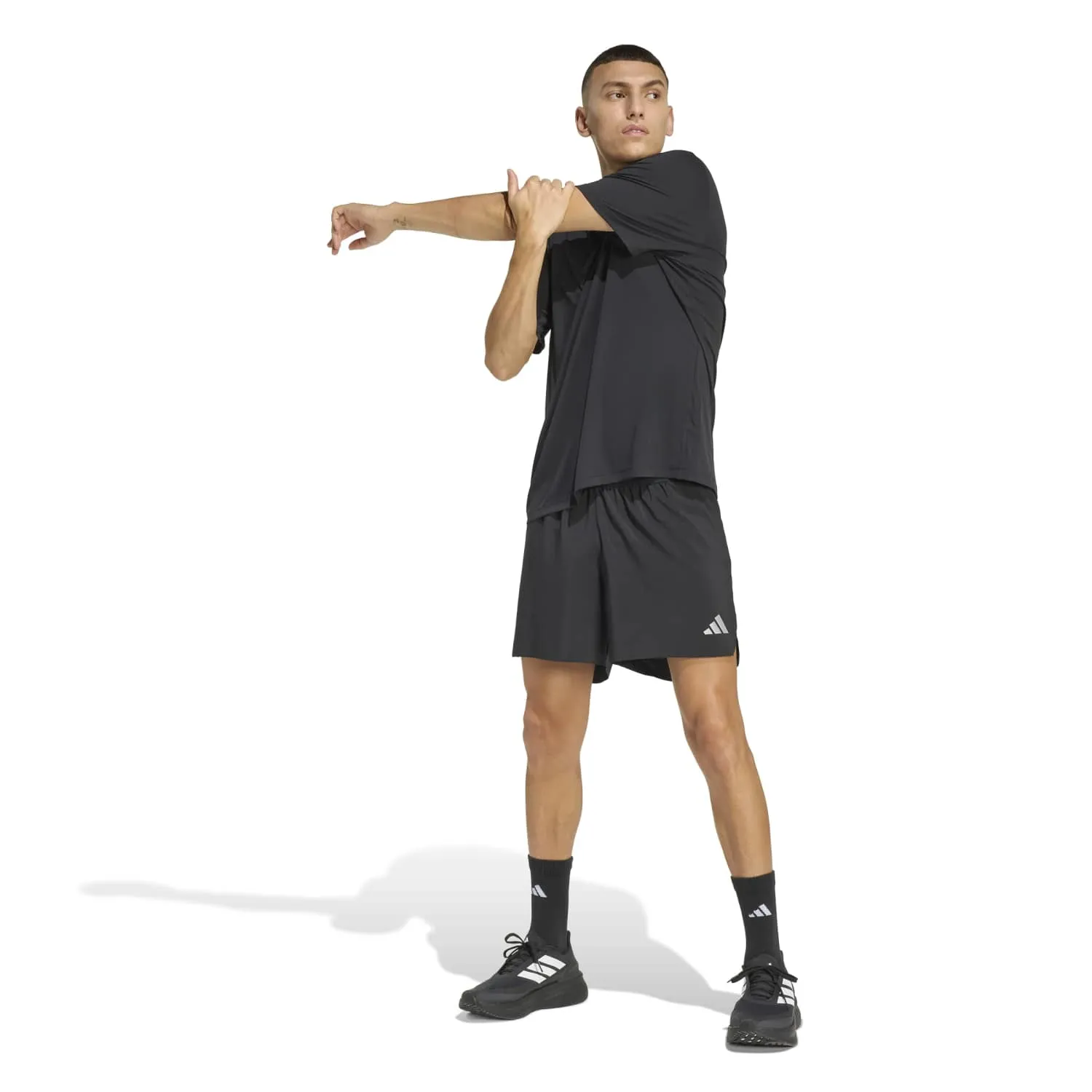 adidas Erkek Running Essential Siyah Tişört KB5965 - Görsel 2