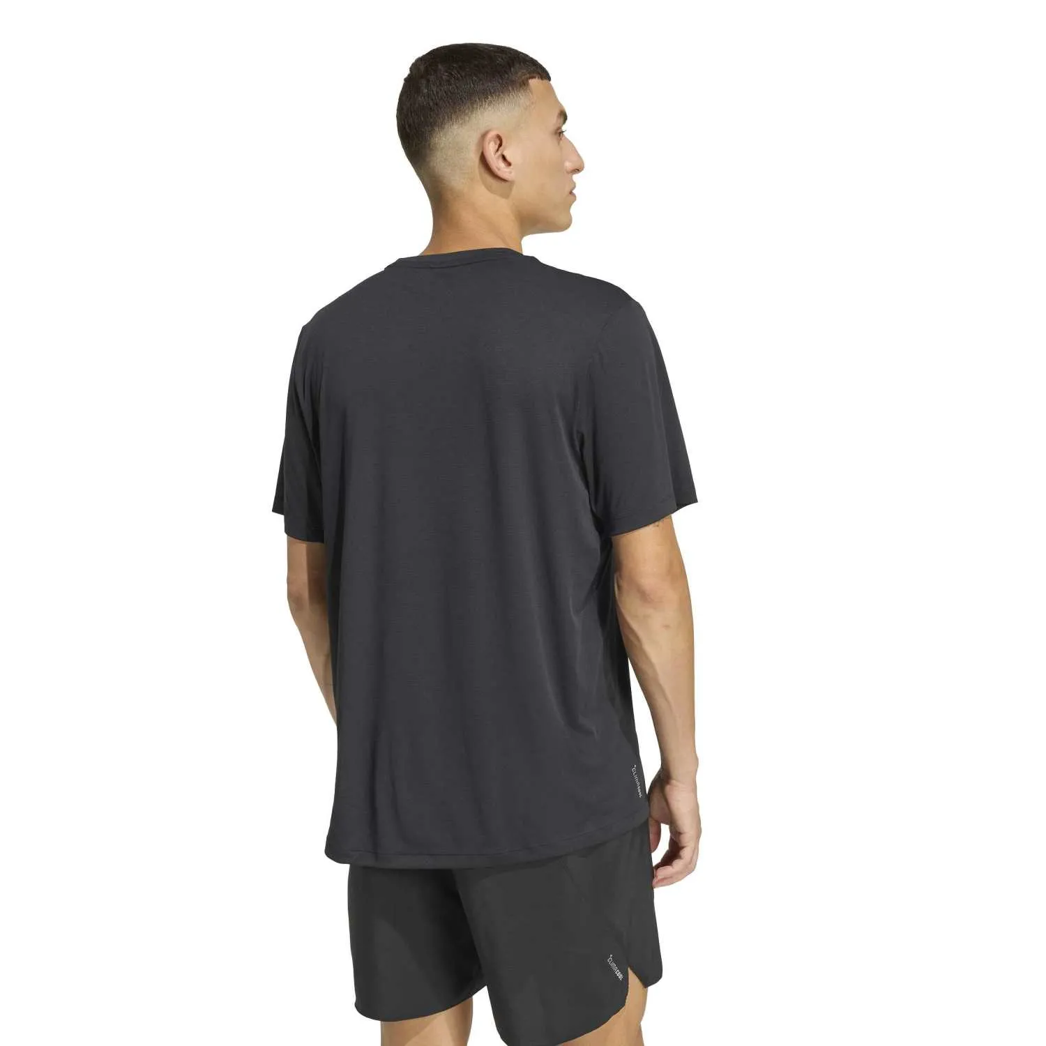 adidas Erkek Running Essential Siyah Tişört KB5965 - Görsel 5