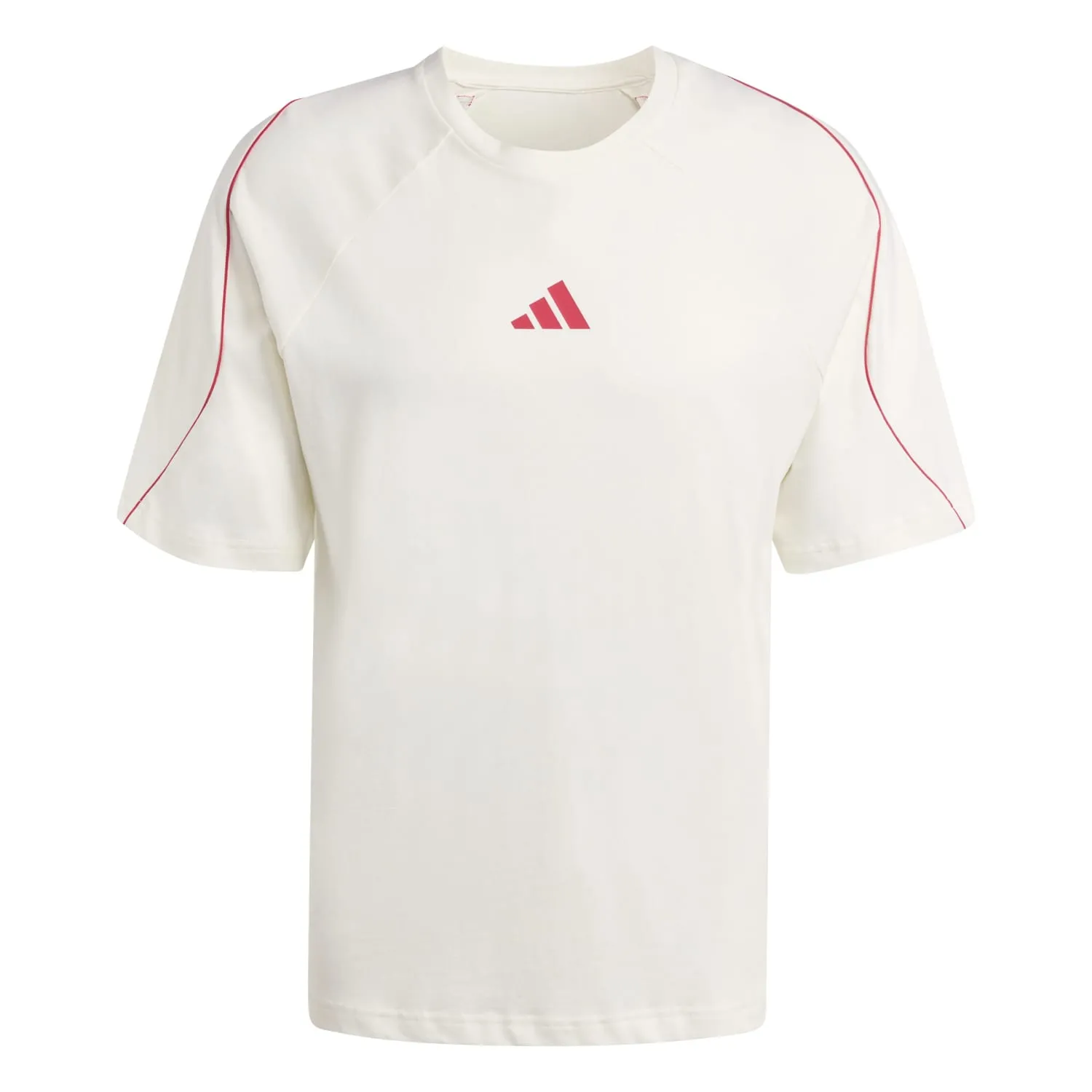 Adidas Erkek M Stadium Tee Beyaz T-Shirt KC0428 - Görsel 1