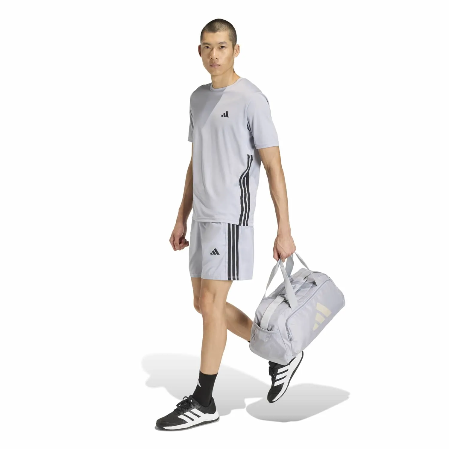 adidas Erkek Workout Essentials 3 Şeritli Tişört KC5286 - Görsel 1