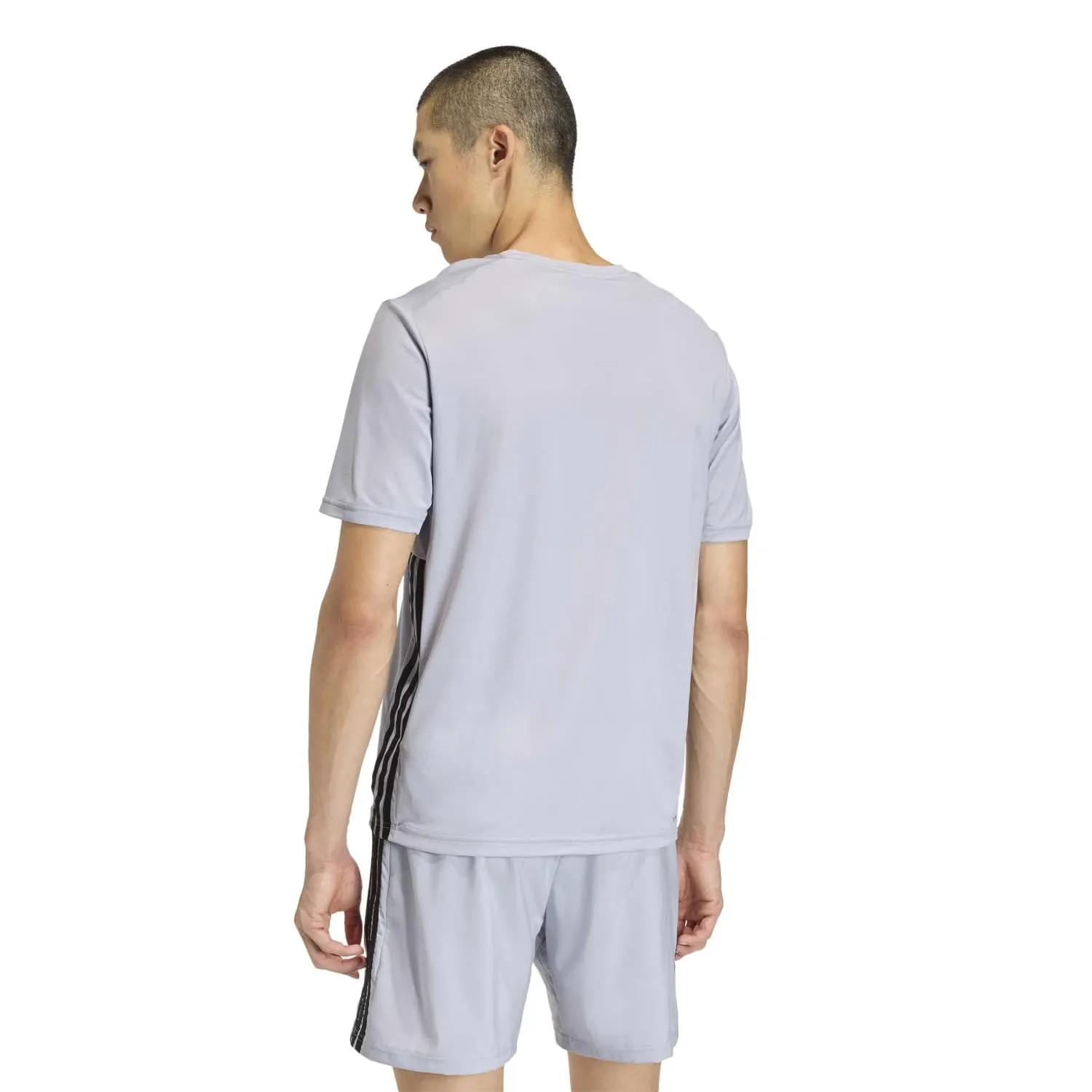 adidas Erkek Workout Essentials 3 Şeritli Tişört KC5286 - Görsel 5