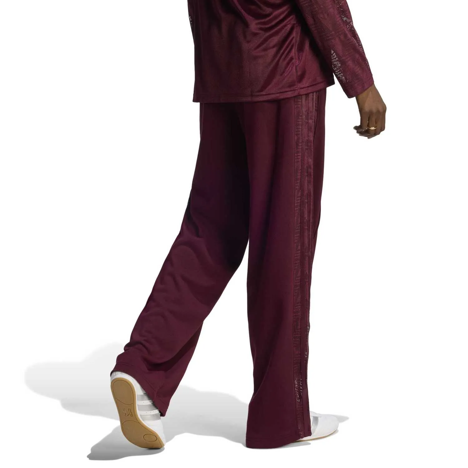 adidas Kadın Fırebırd Lace Bordo Eşofman Altı KC6445 - Görsel 5
