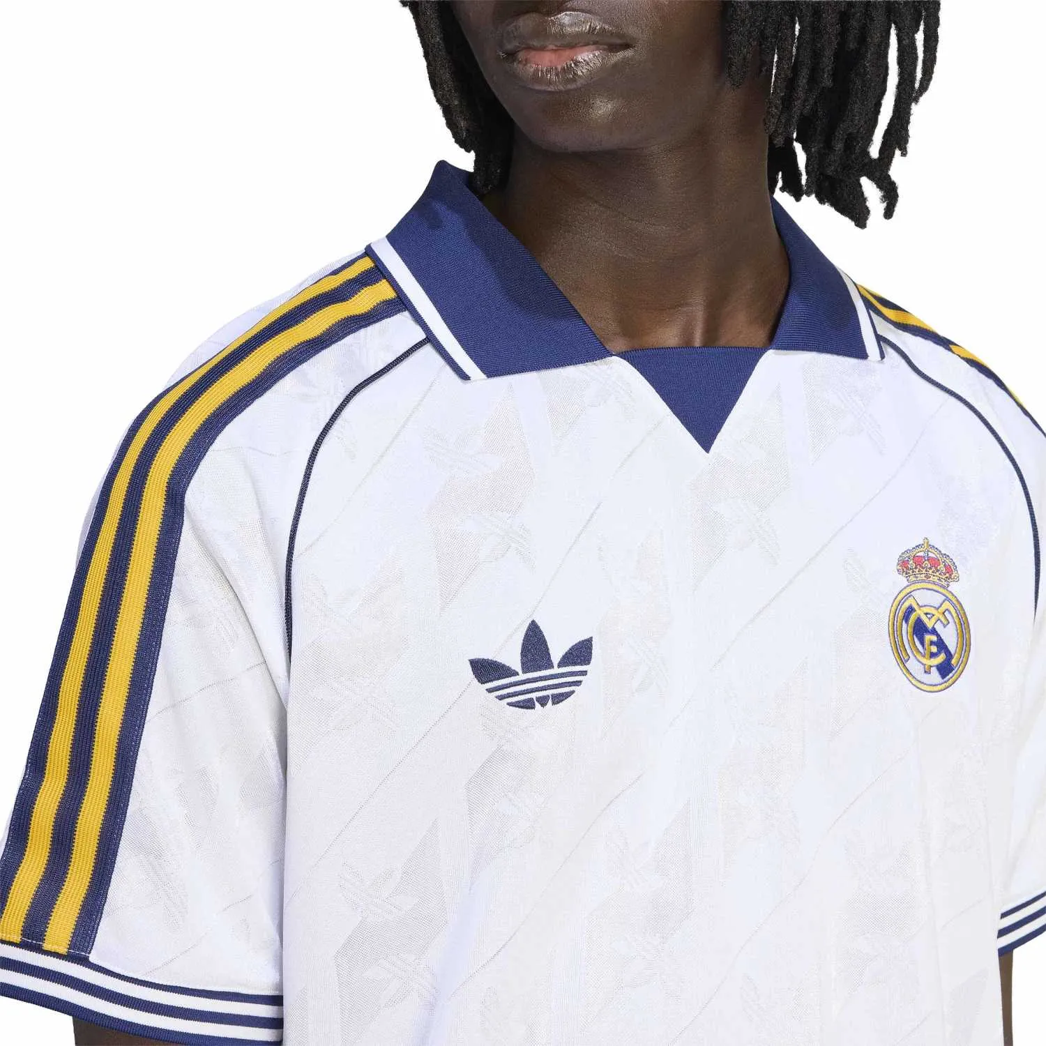 adidas Erkek Real Madrid Originals Forma Tişört KC7803 - Görsel 3