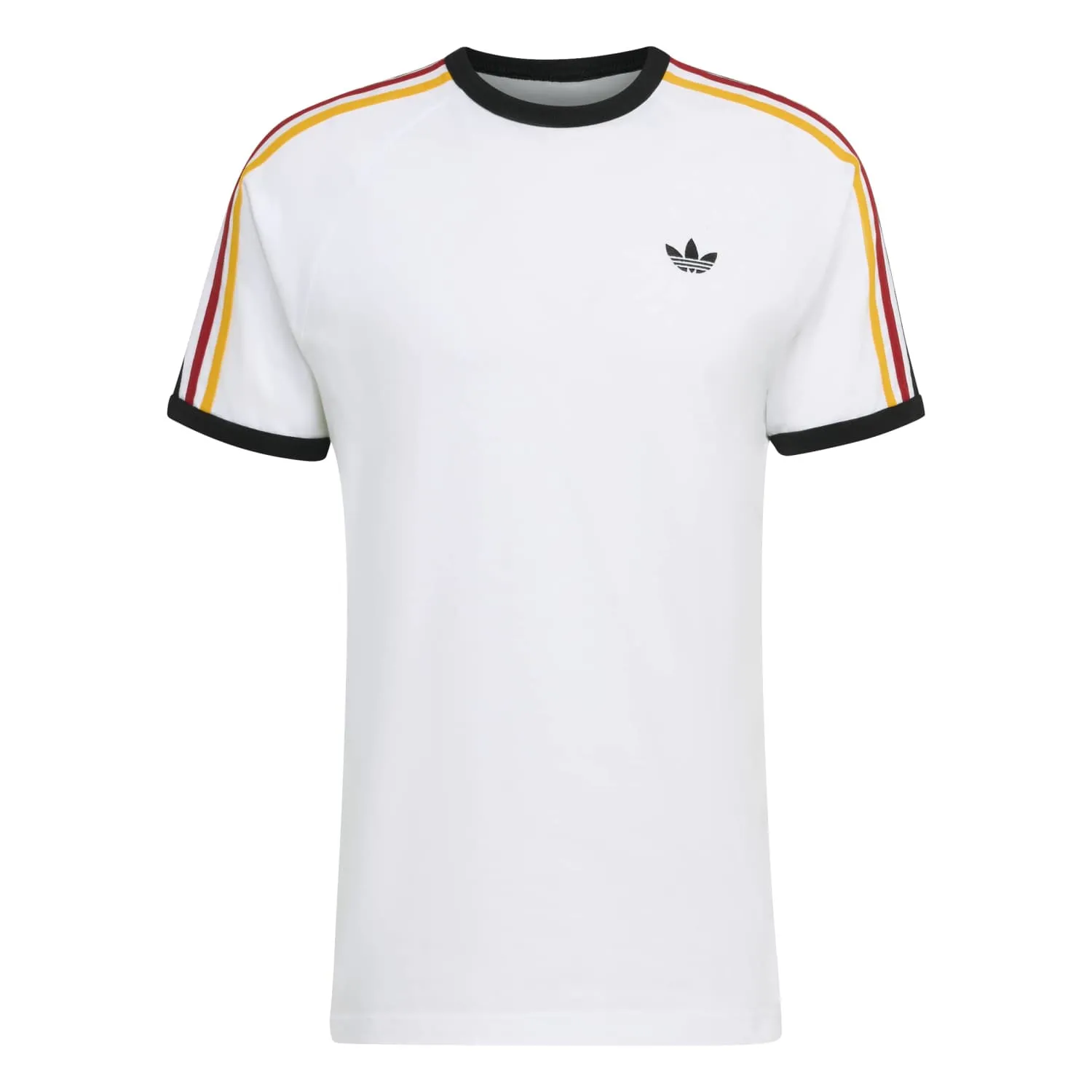 adidas Erkek Beyaz 3 Bantlı Tişört KC8639 - Görsel 1
