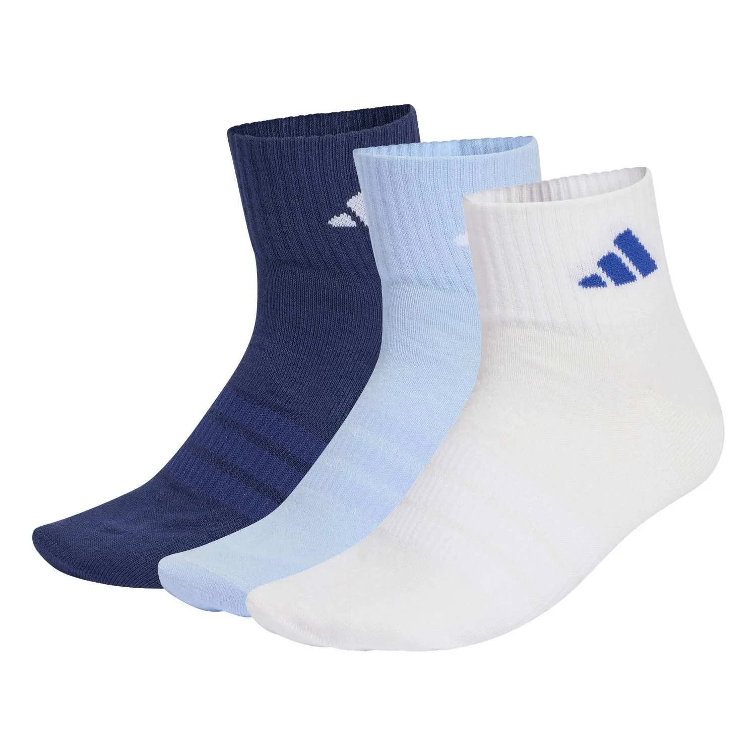 adidas Unisex 3'lü Bilek Boy Beyaz Çorap KC9611