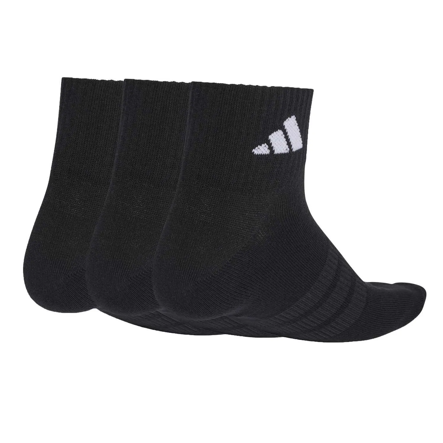 adidas Unisex Bilek Boy Siyah 3'lü Çorap KC9613 - Görsel 2