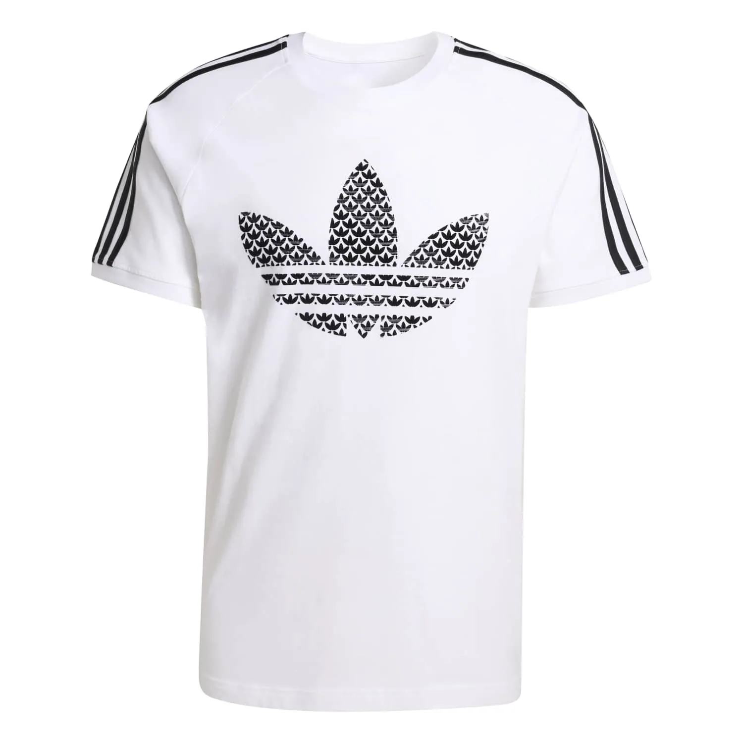 adidas Erkek Monogram 3S Beyaz Tişört KD1360 - Görsel 1