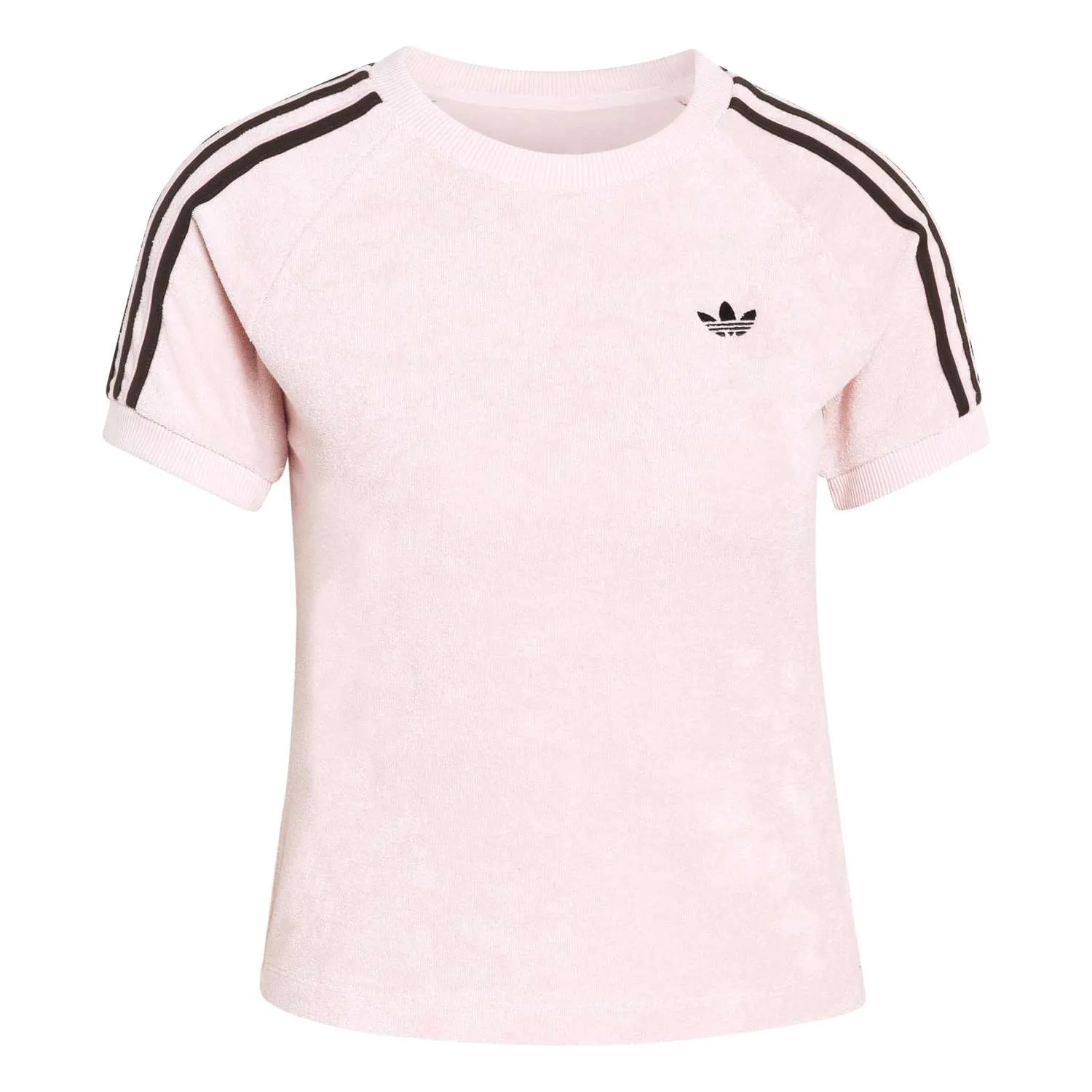 adidas Kadın Terry Towel Pembe Tişört KD1410 - Görsel 1