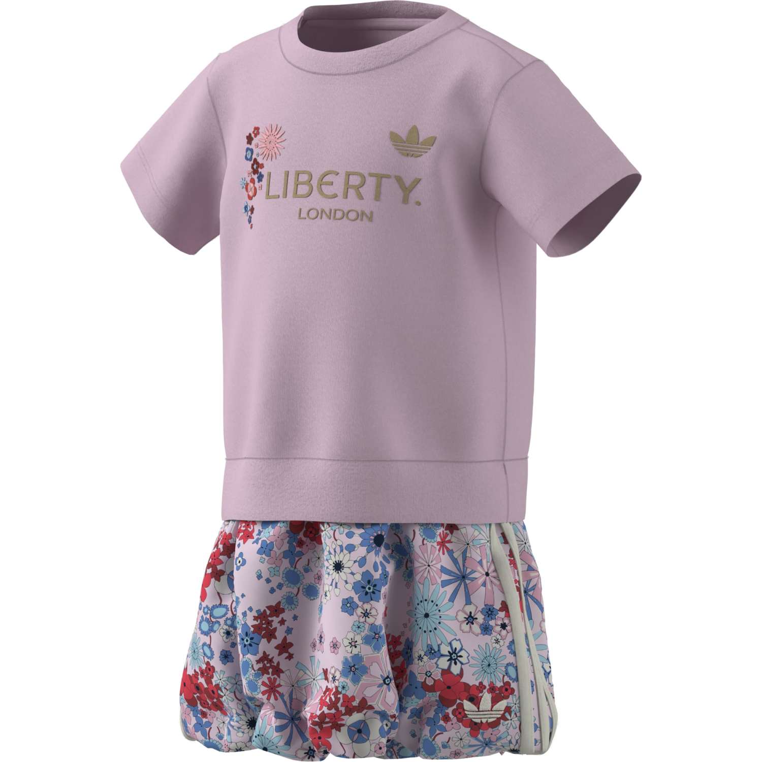 adidas Çocuk Originals & Liberty London Pembe Elbise KD1729