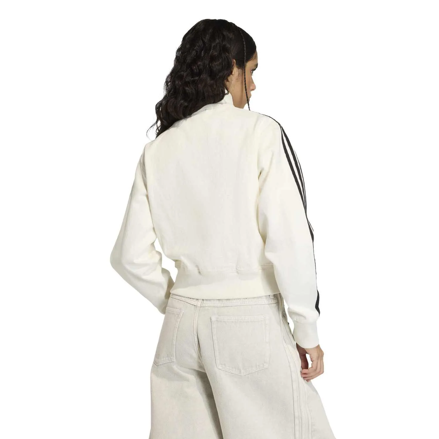 adidas Kadın Firebird Beyaz Eşofman Üstü KD2892 - Görsel 5