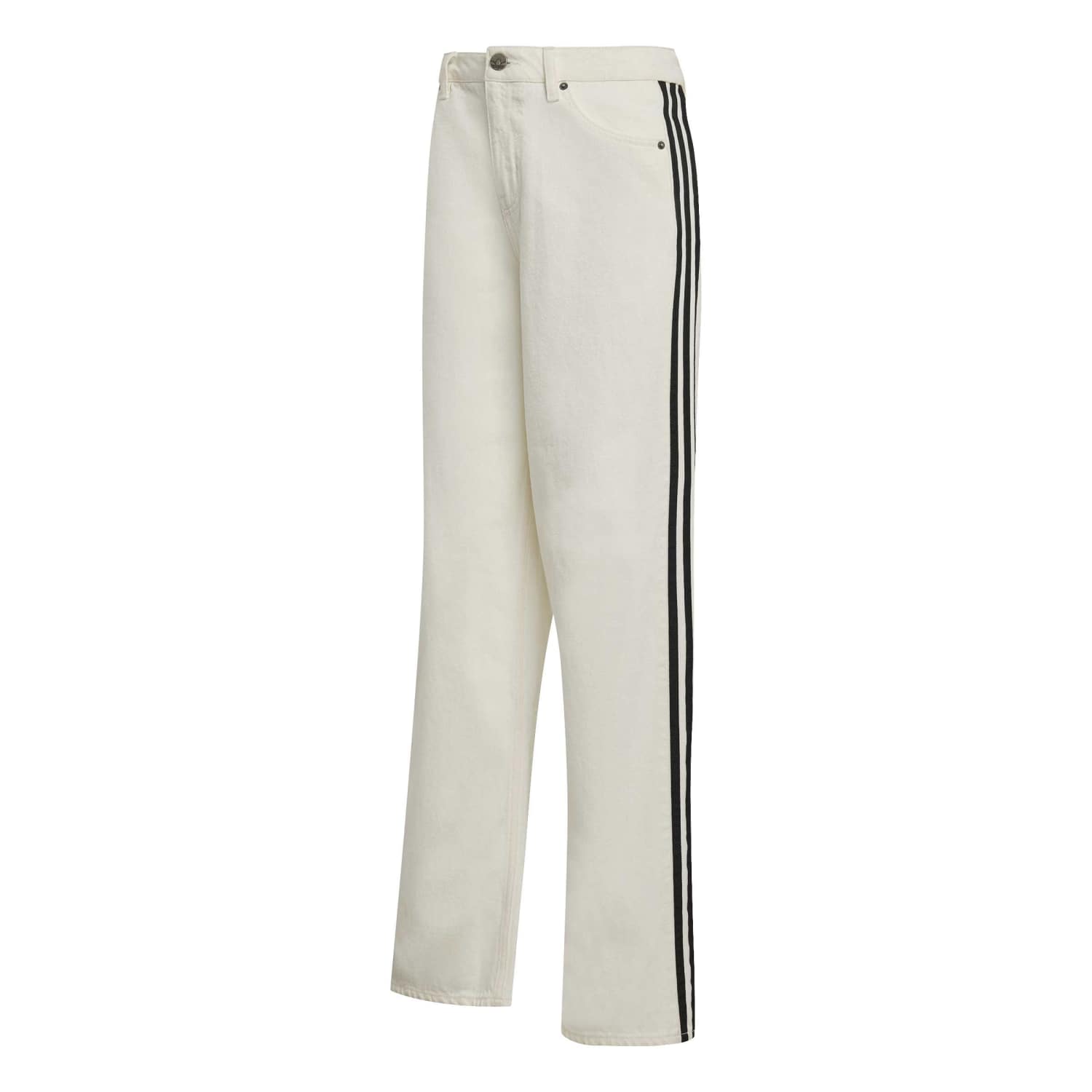 adidas Kadın Firebird Beyaz Denim Eşofman Altı  KD2895