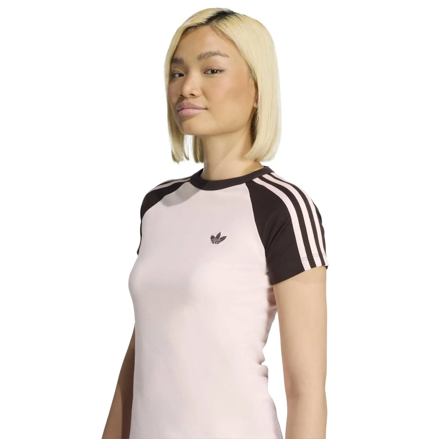 adidas Kadın Pembe SST Tişört KD3800 - Görsel 4