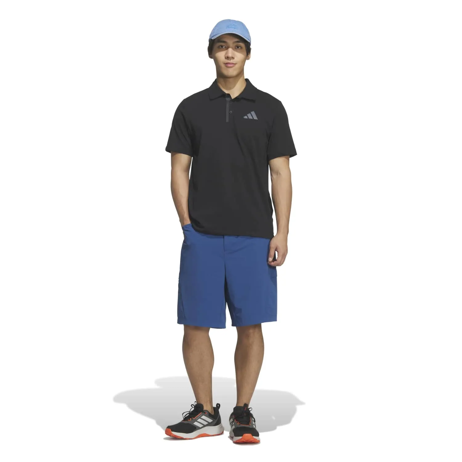 adidas Erkek Siyah Multi Kısa Kollu Polo Tişört KD4297 - Görsel 4