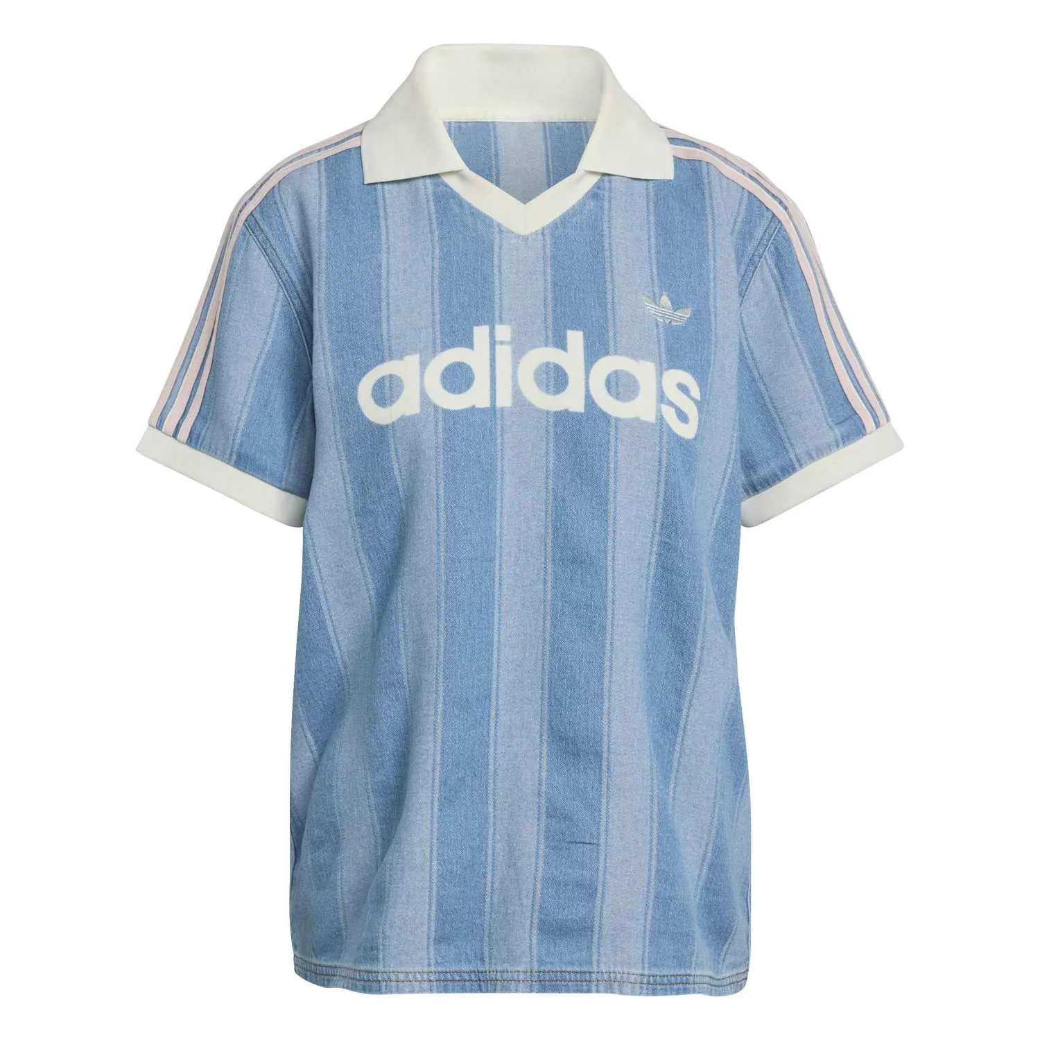 adidas Kadın Denim Jersey Mavi Tişört KD5448 - Görsel 1