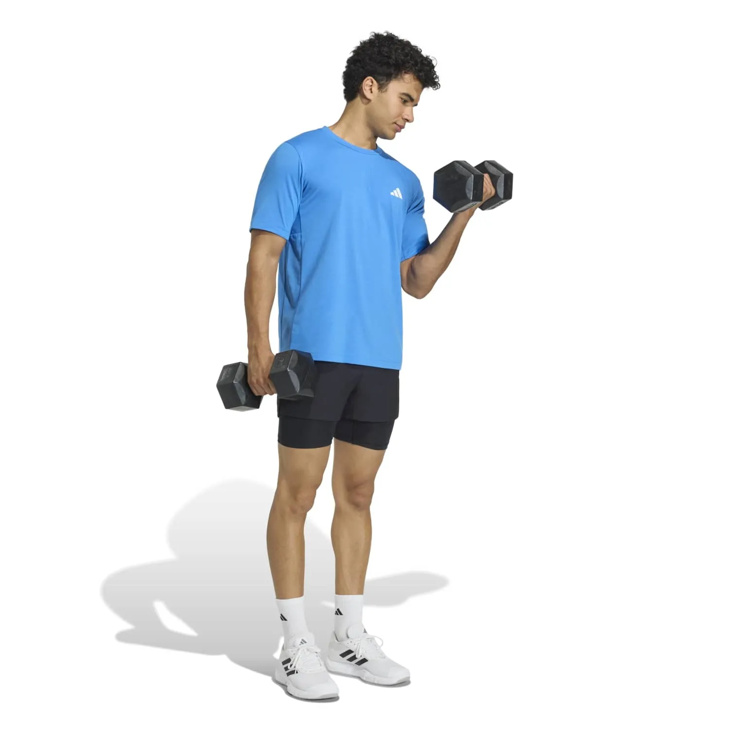 adidas Erkek Workout Essentials Feelready Tişört KD5503 - Görsel 2